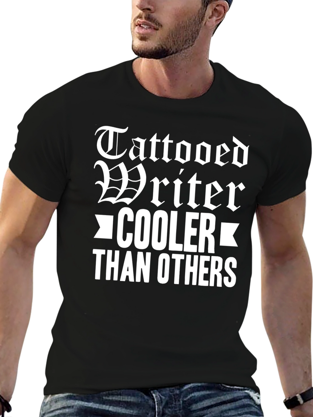 Tattooed Writer T-Shirt - Cool & Unique