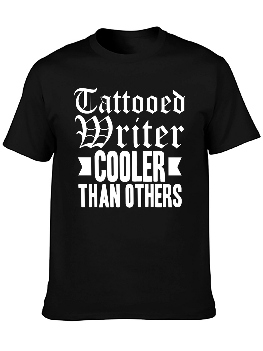 Tattooed Writer T-Shirt - Cool & Unique