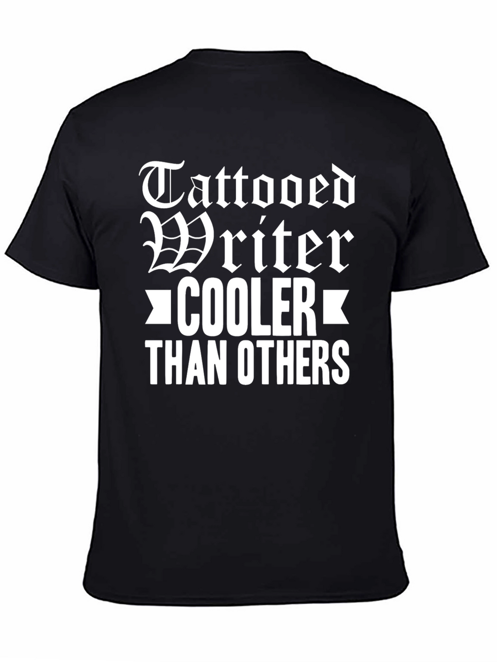 Tattooed Writer T-Shirt - Cool & Unique