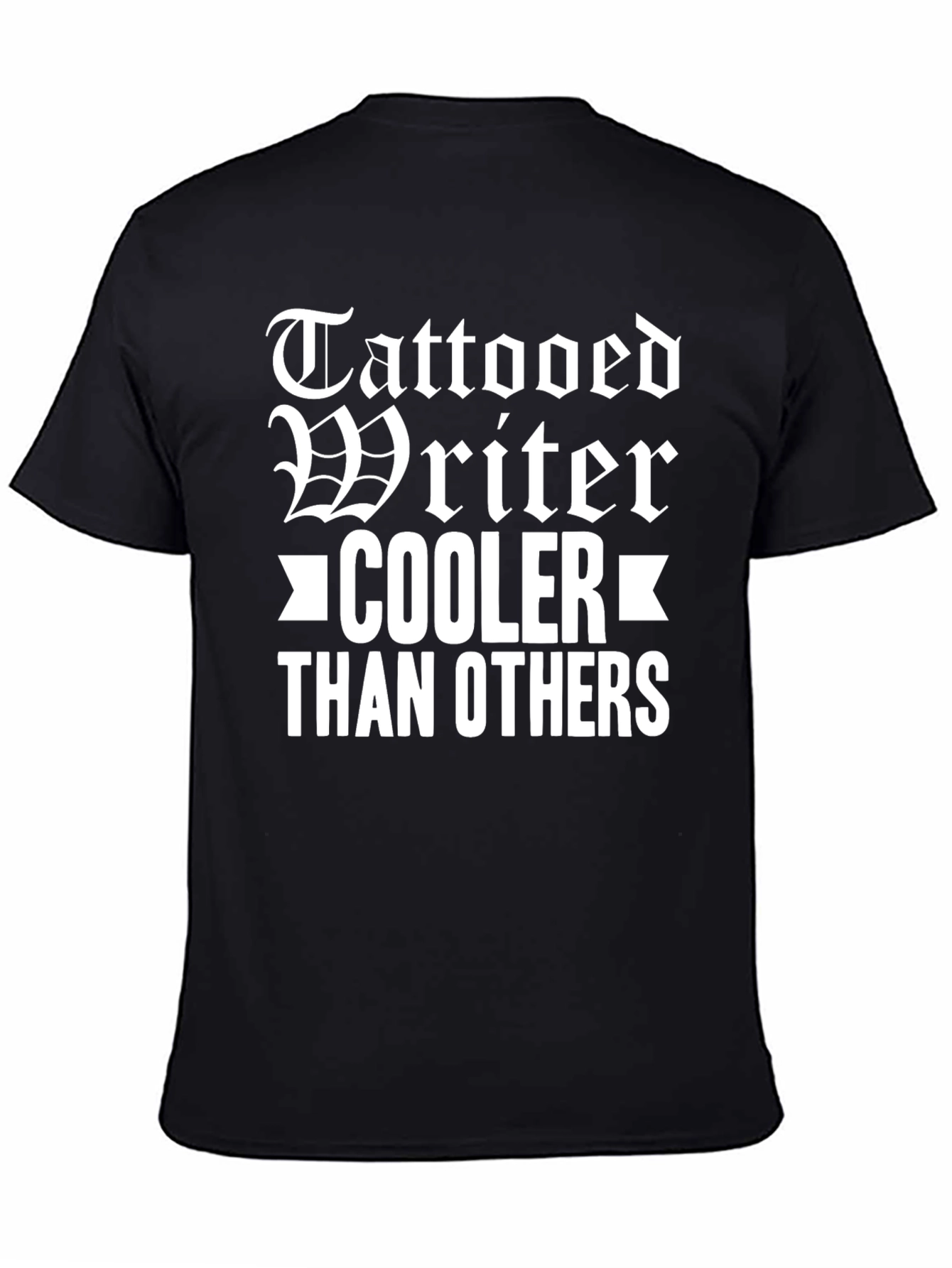 Tattooed Writer T-Shirt - Cool & Unique