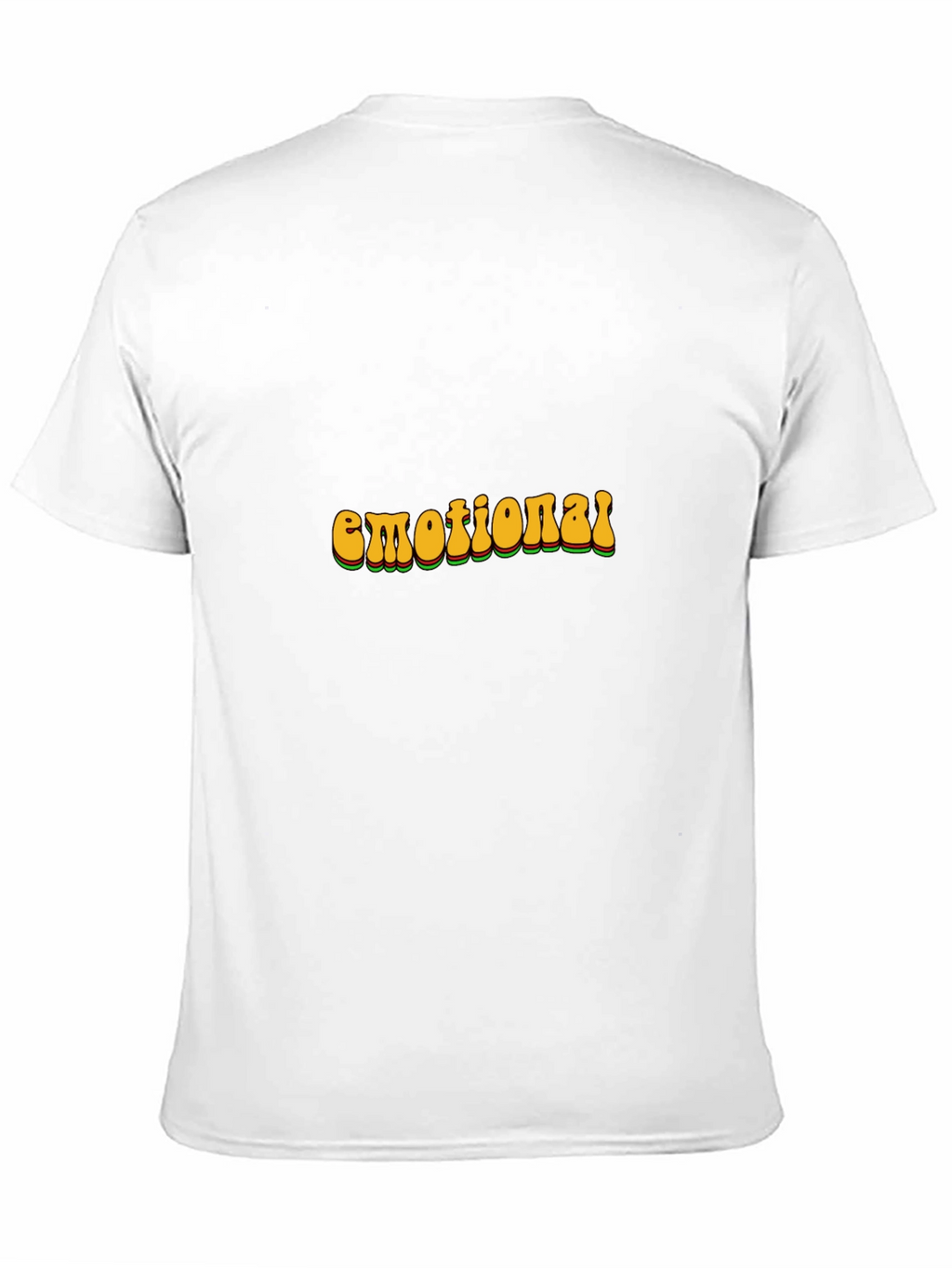 Retro Emotional Graphic T-Shirt - Black