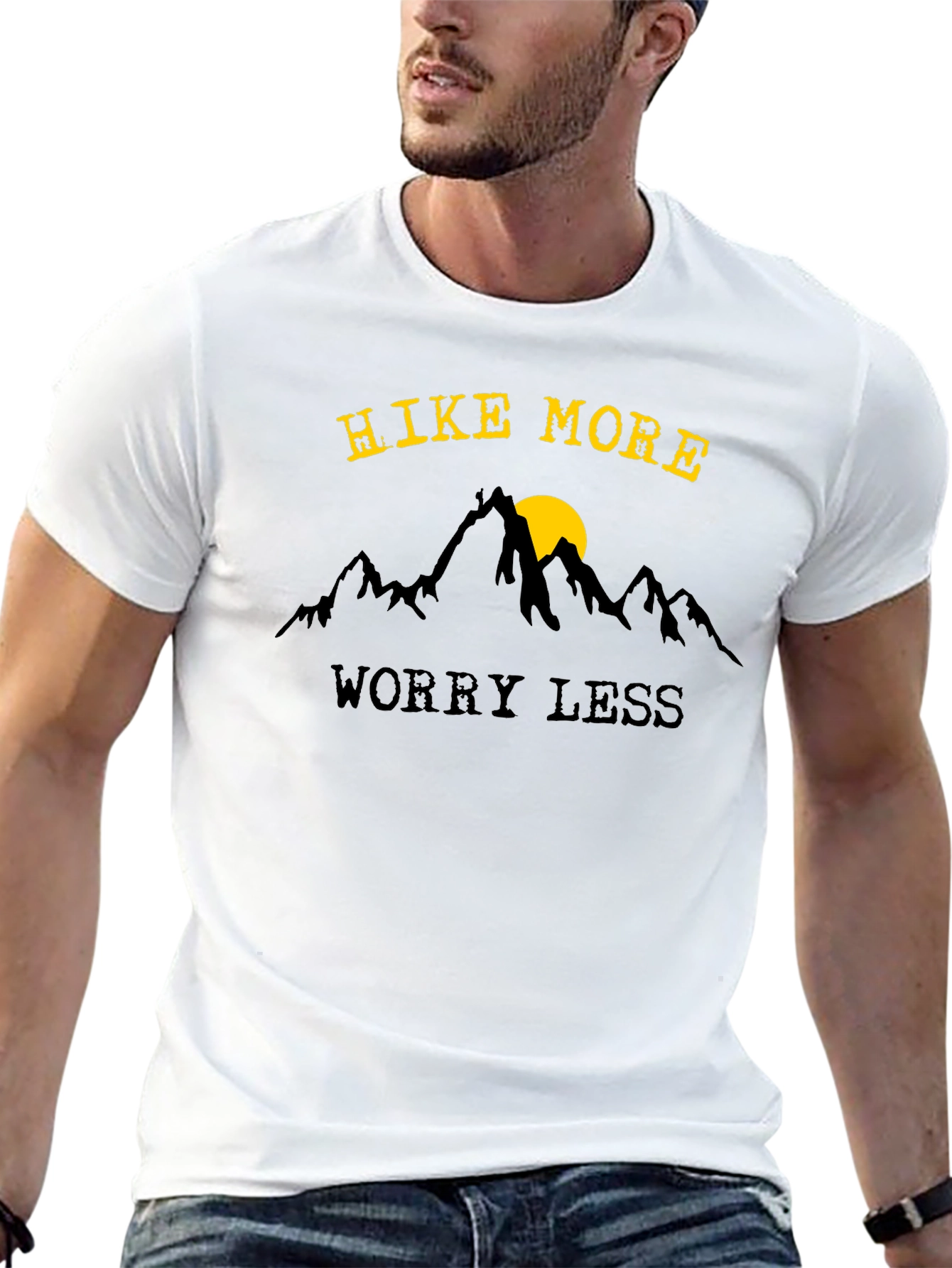 Hike More Worry Less Graphic Tee