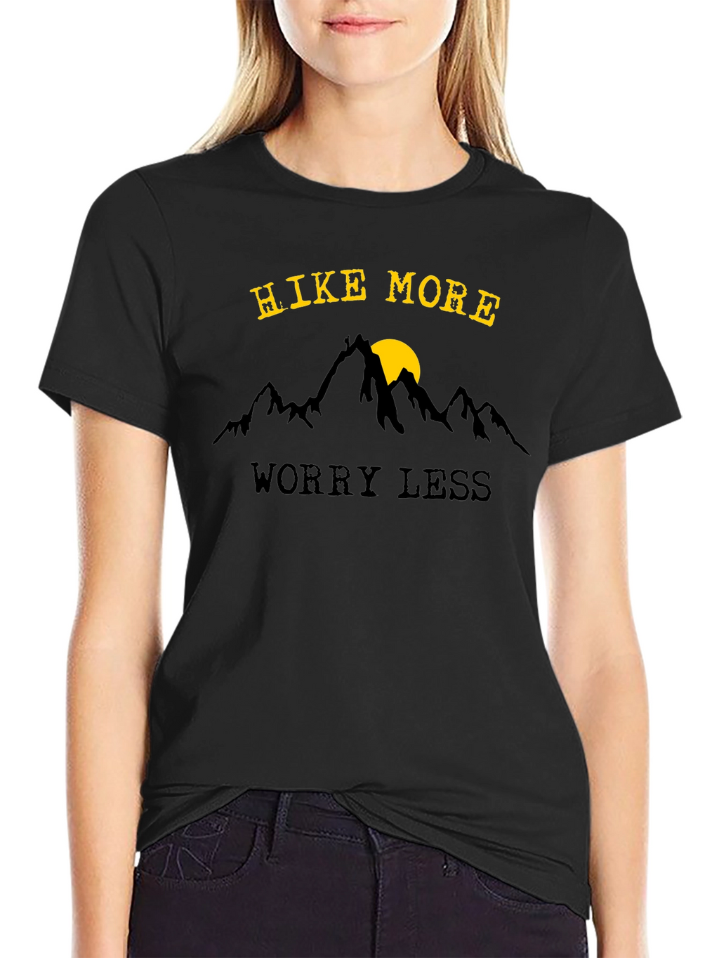 Hike More Worry Less Graphic Tee