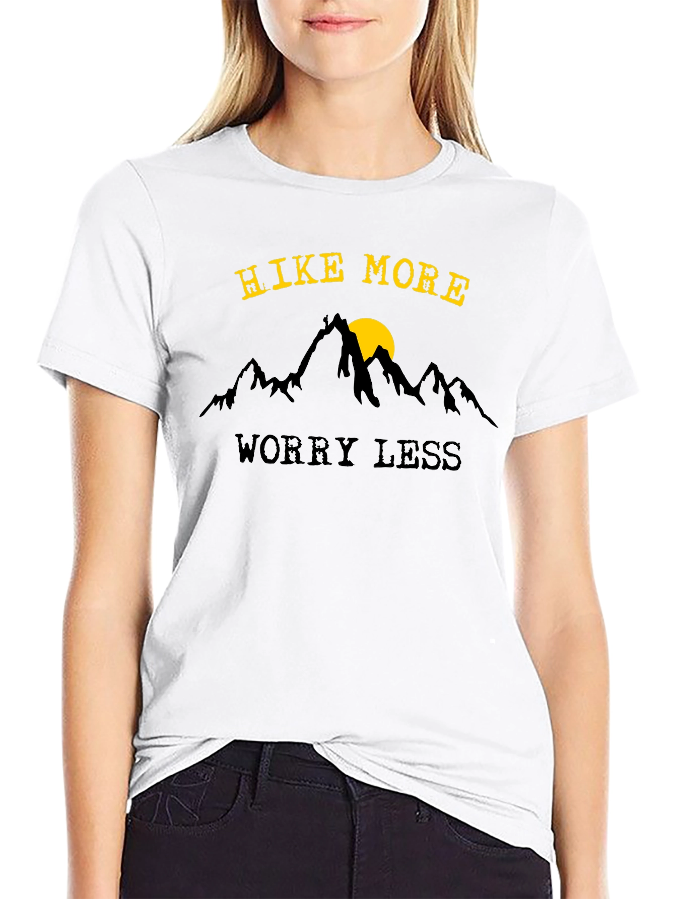 Hike More Worry Less Graphic Tee