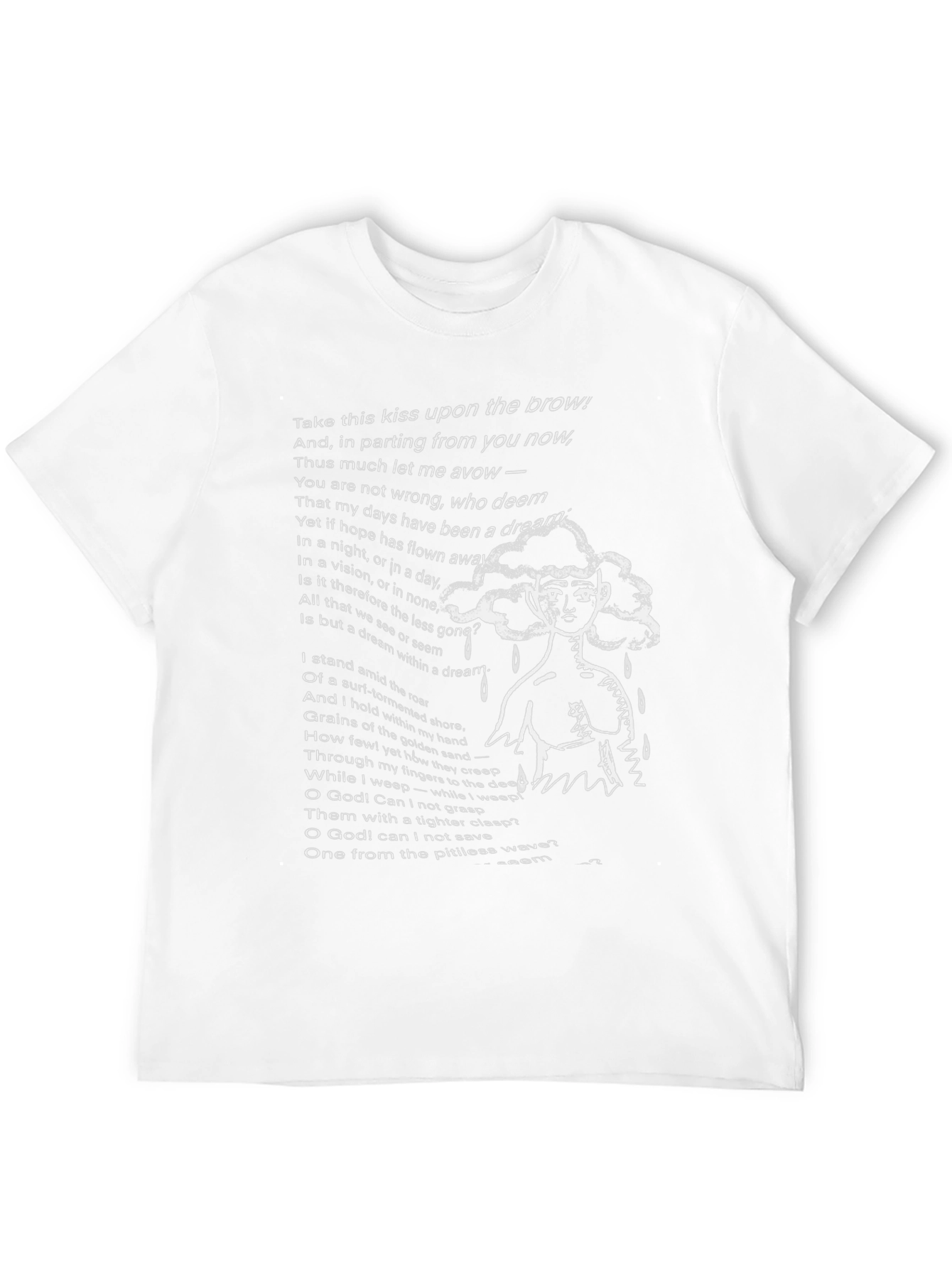 Edgar Allan Poe Poem T-Shirt - Dream Within a Dream