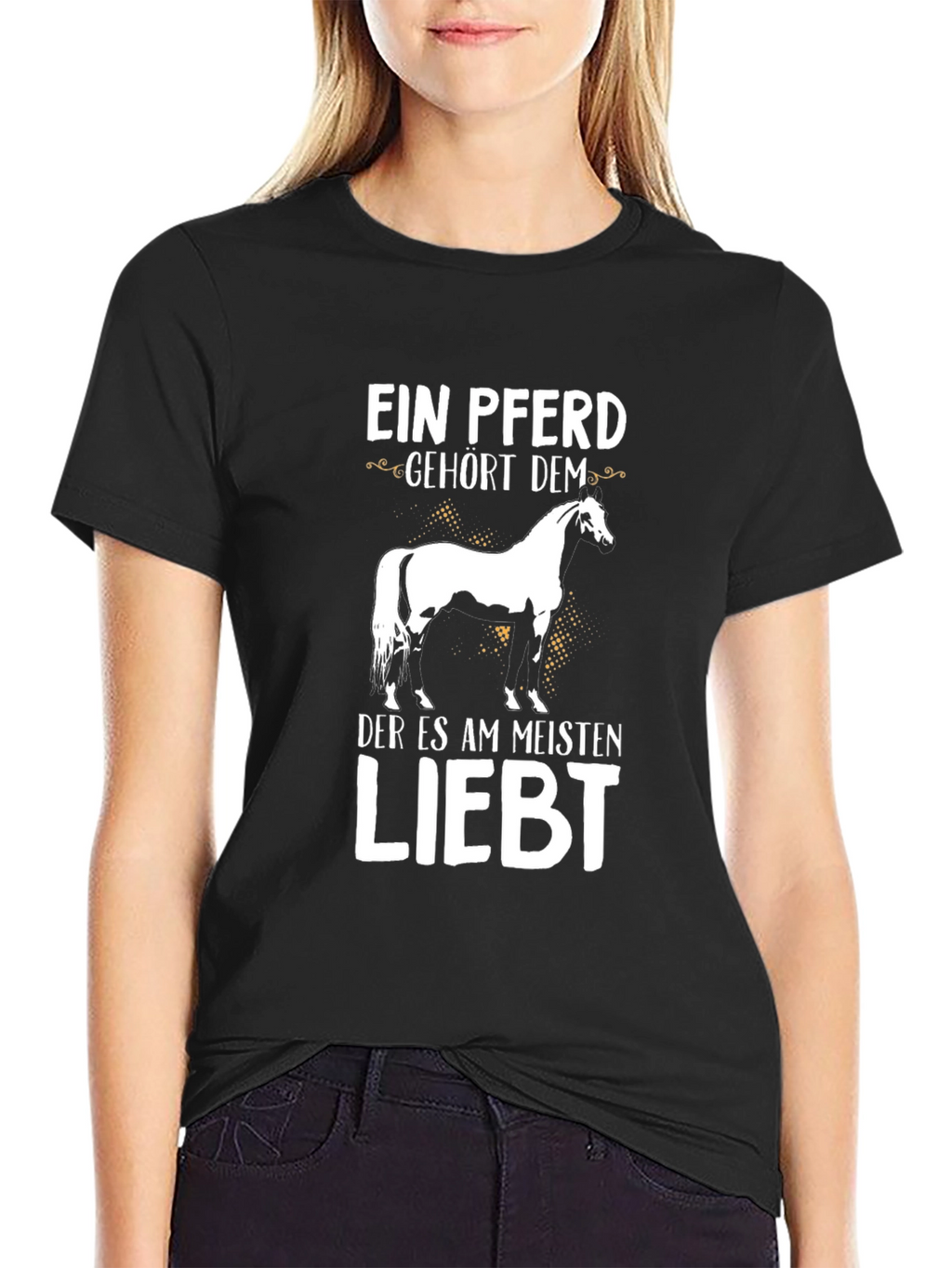 Ein Pferd Gehort Dem Horse Graphic T-Shirt