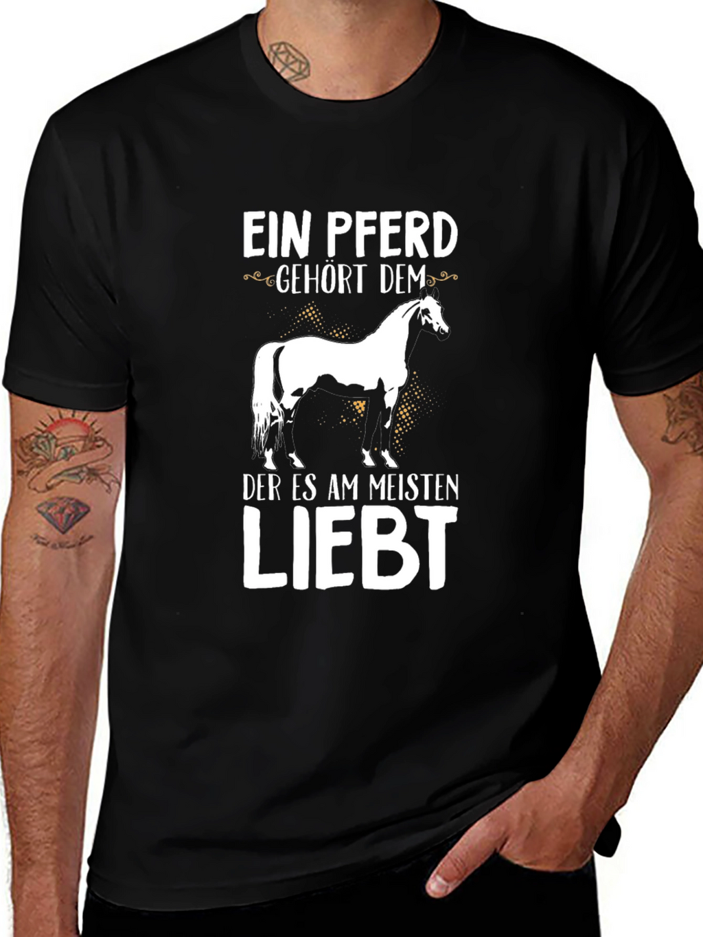 Ein Pferd Gehort Dem Horse Graphic T-Shirt