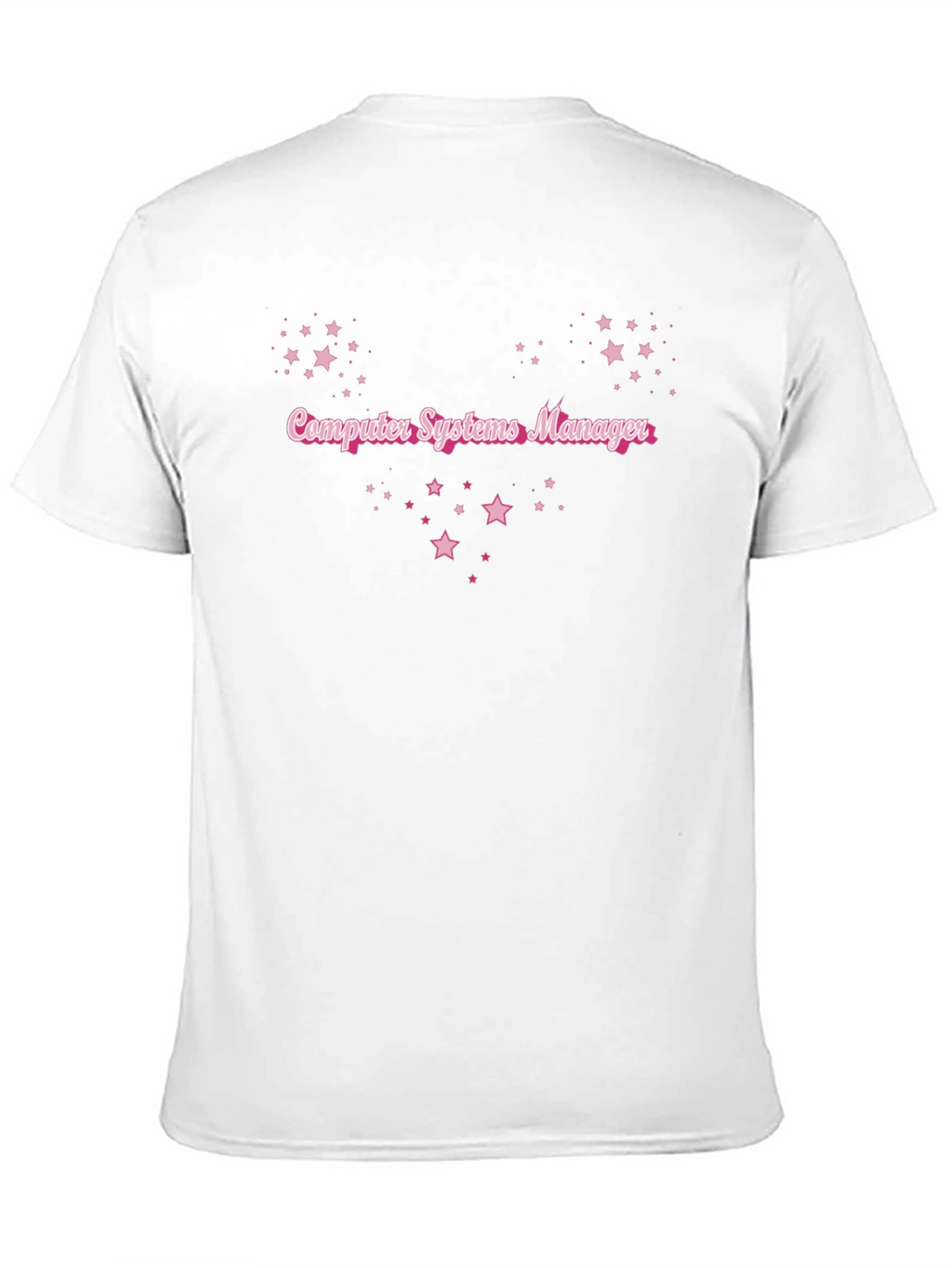 Computer Systems Manager Star T-Shirt