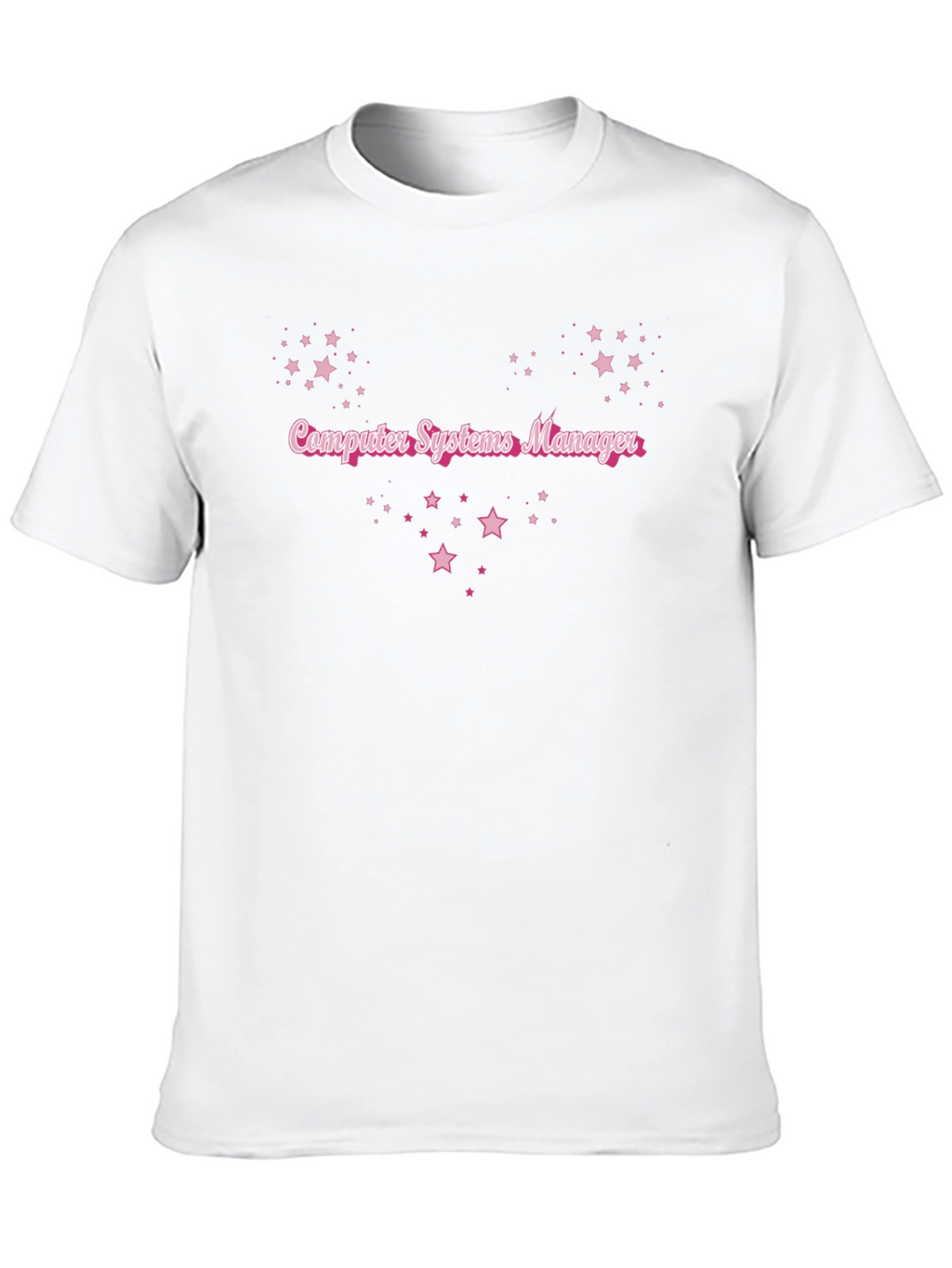 Computer Systems Manager Star T-Shirt