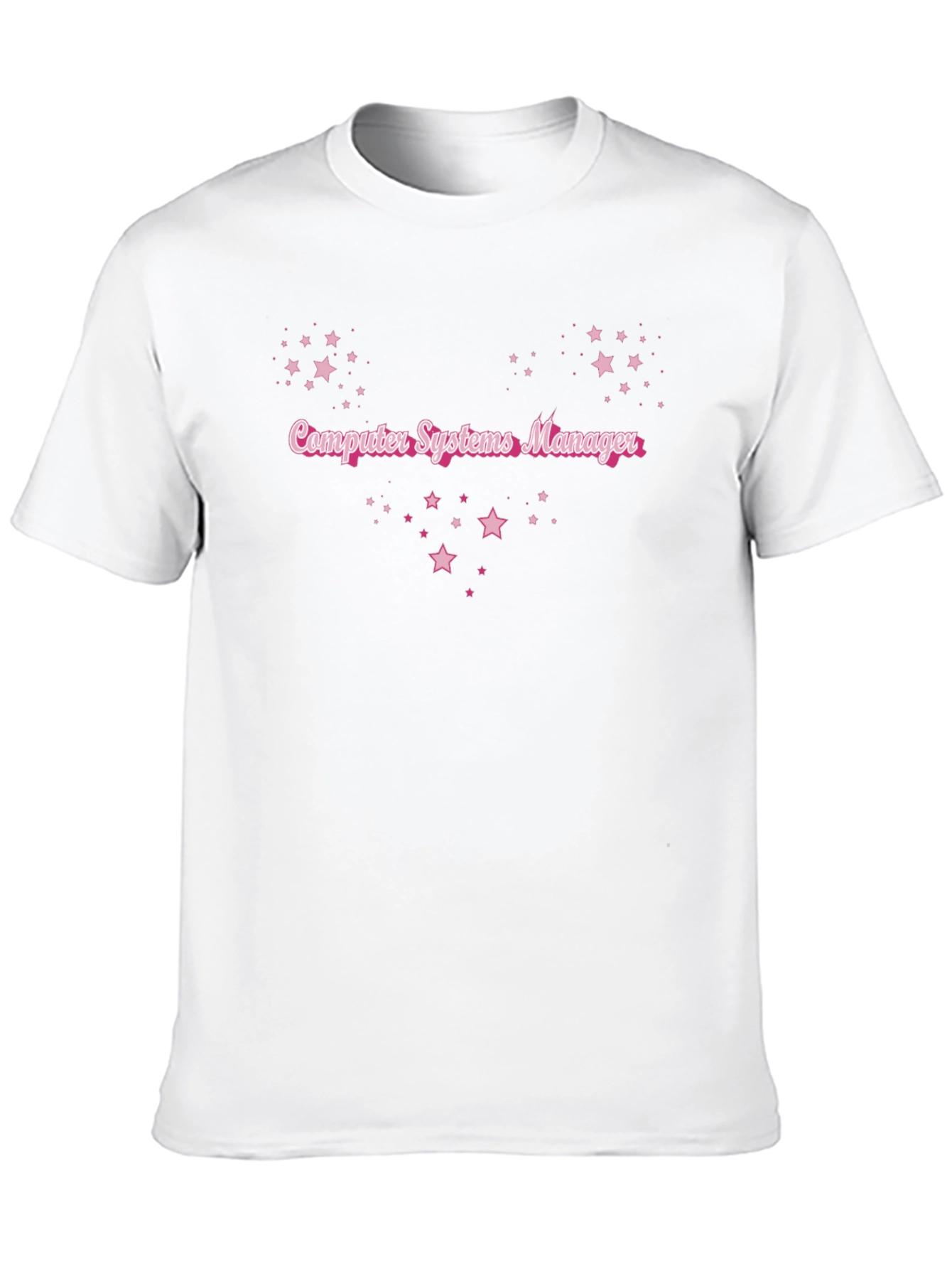 Computer Systems Manager Star T-Shirt