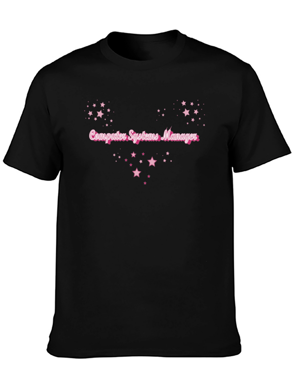 Computer Systems Manager Star T-Shirt