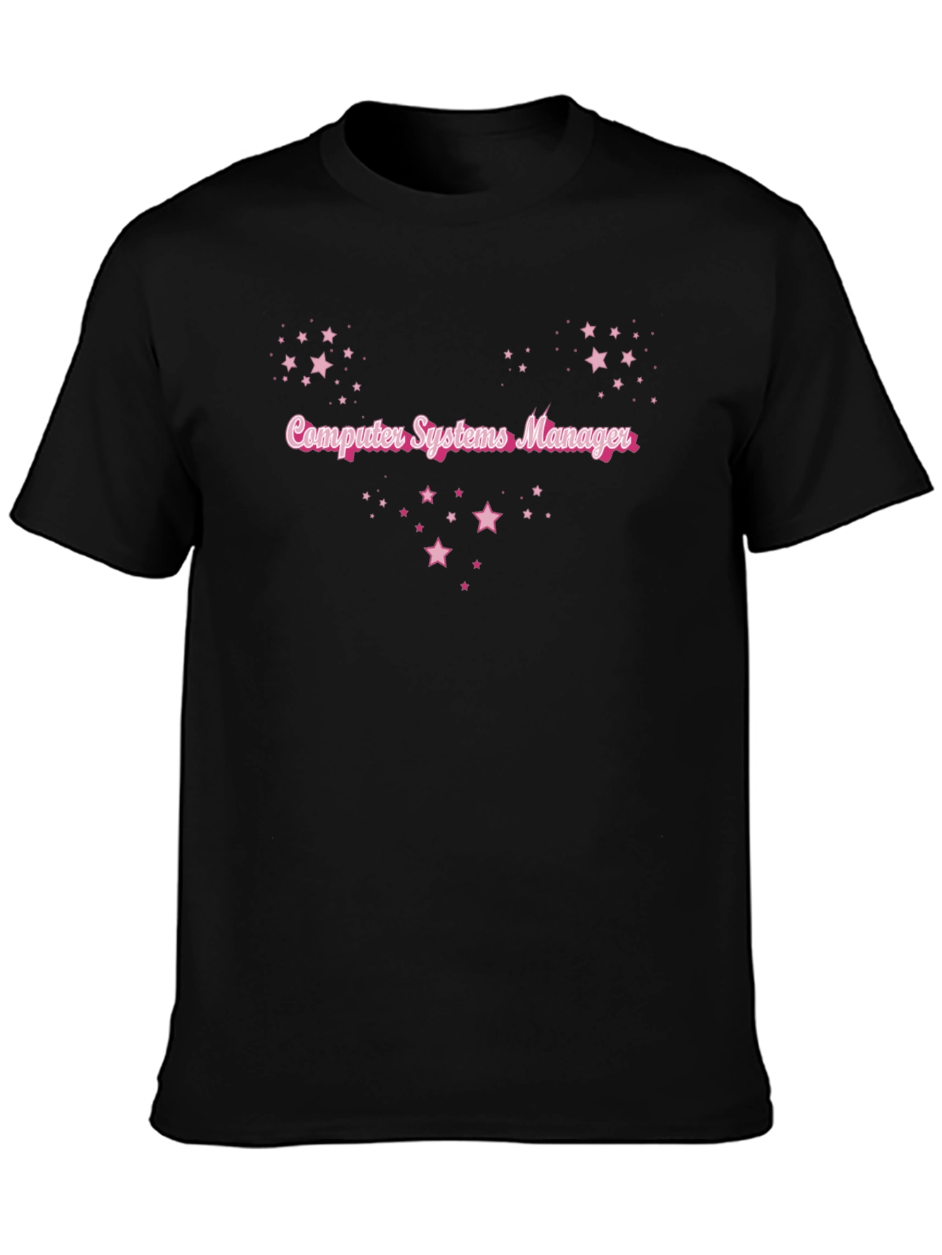 Computer Systems Manager Star T-Shirt
