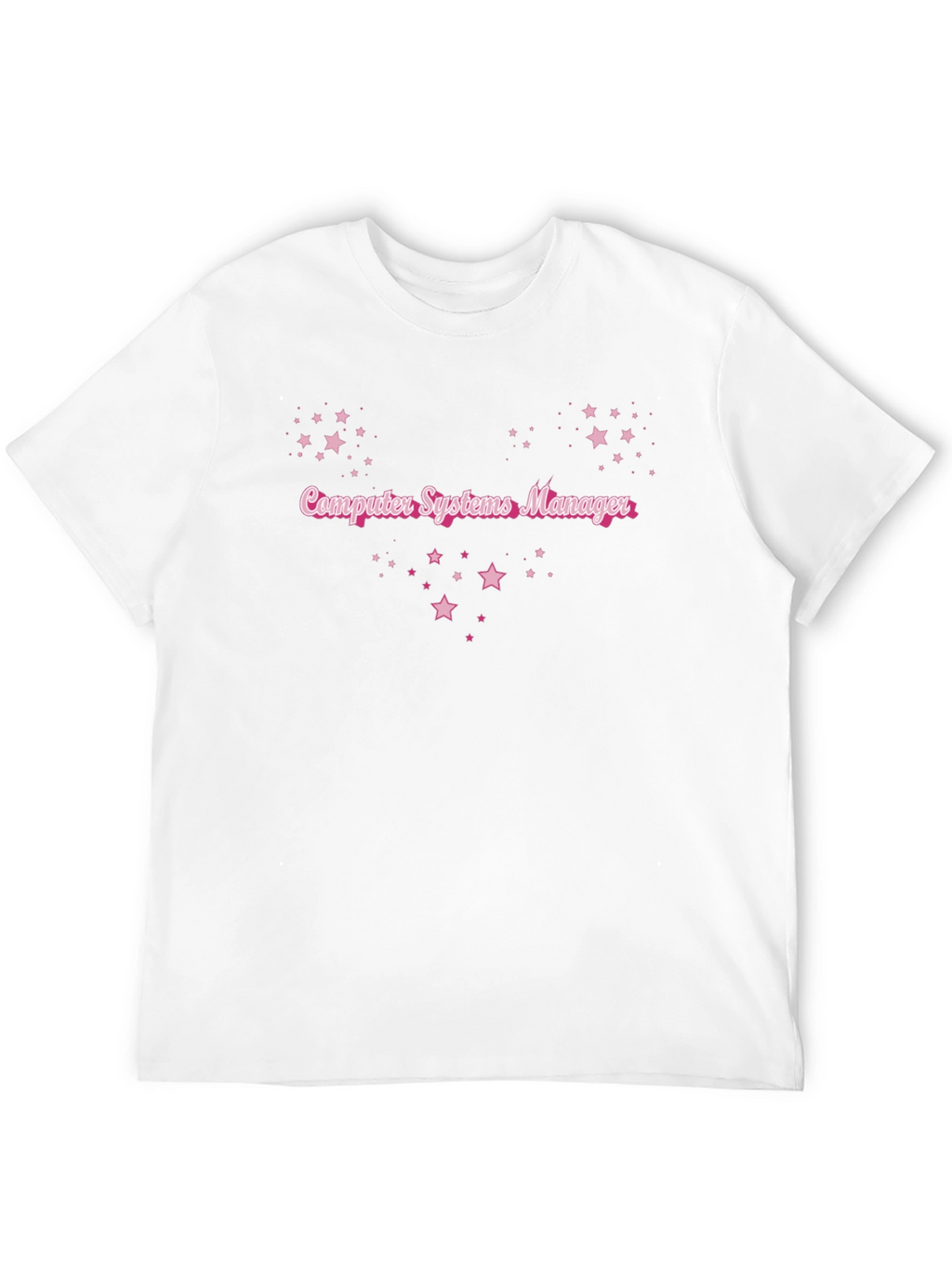 Computer Systems Manager Star T-Shirt