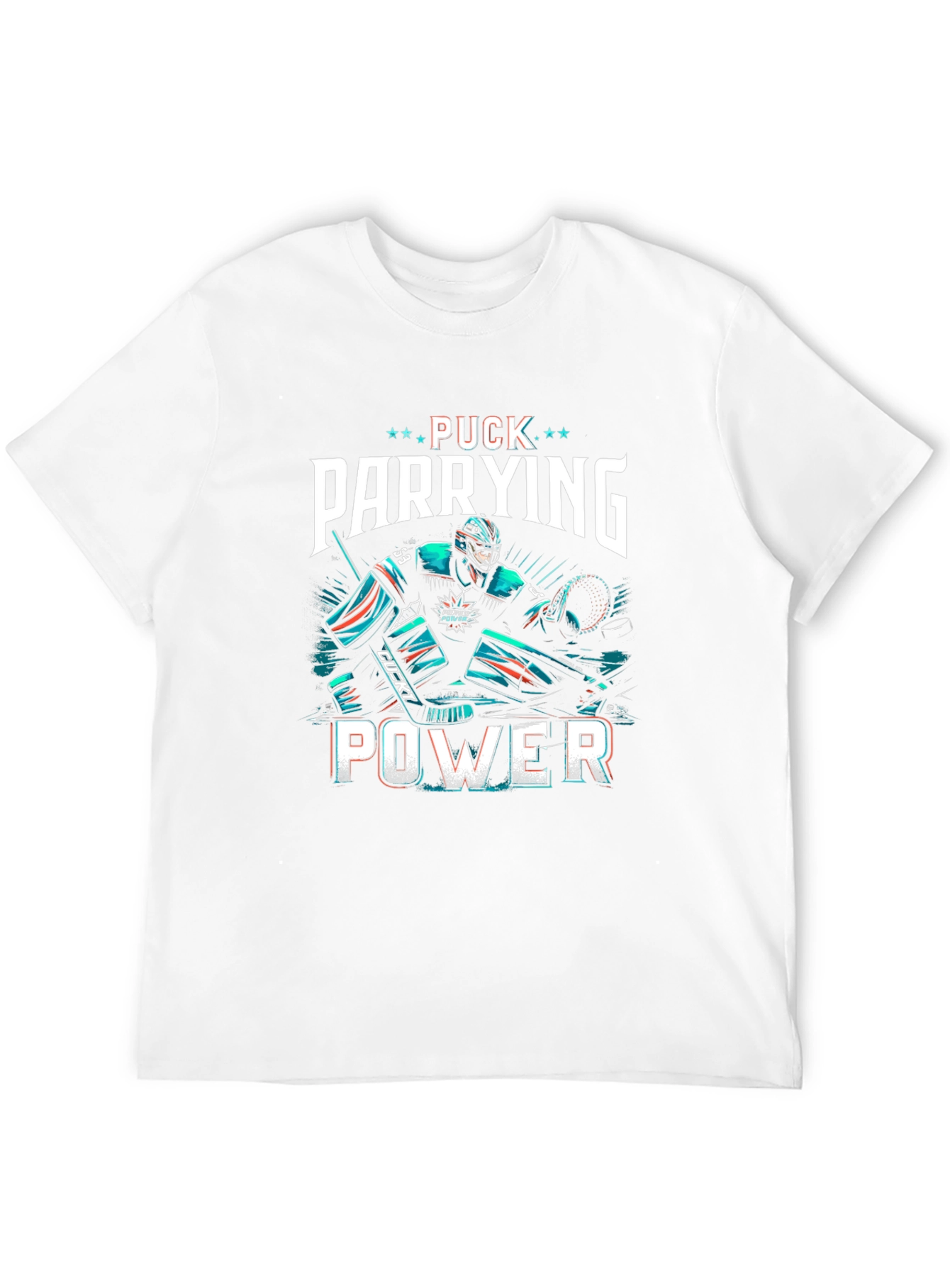 Puck Parrying Power Hockey T-Shirt
