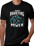 Puck Parrying Power Hockey T-Shirt