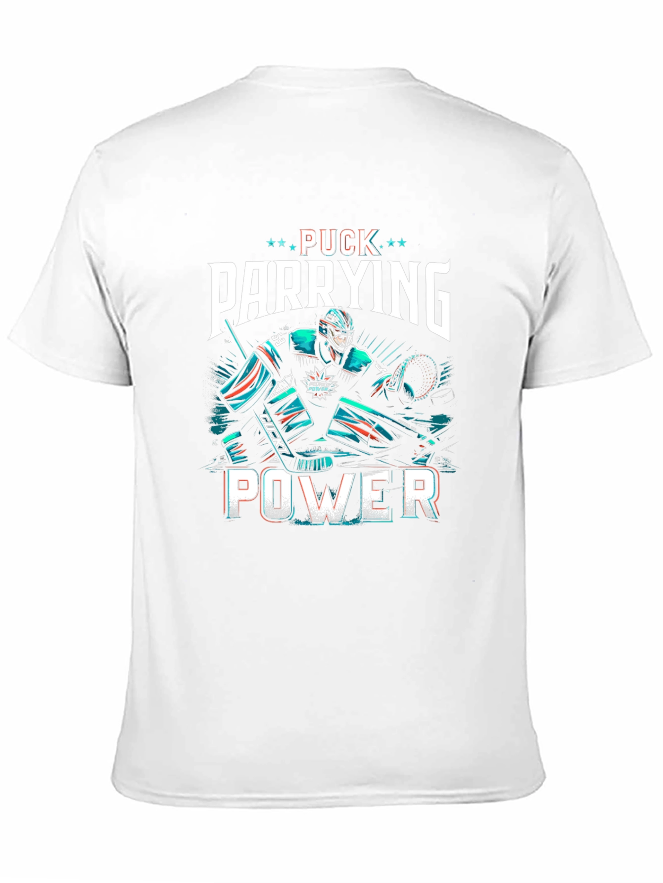 Puck Parrying Power Hockey T-Shirt