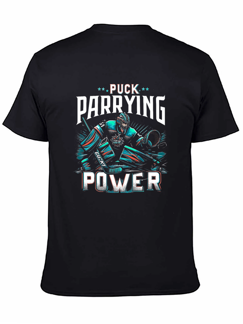 Puck Parrying Power Hockey T-Shirt