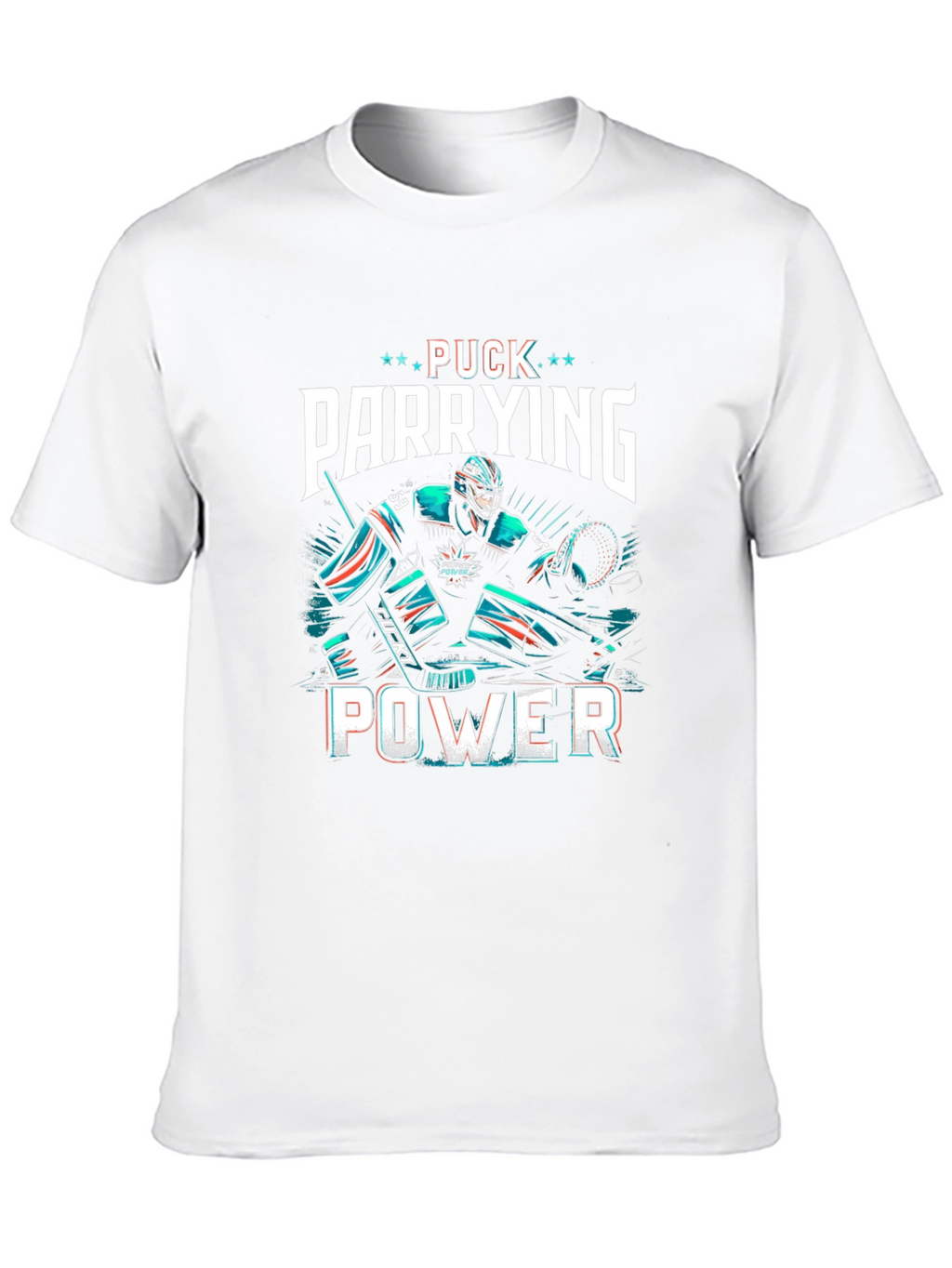 Puck Parrying Power Hockey T-Shirt