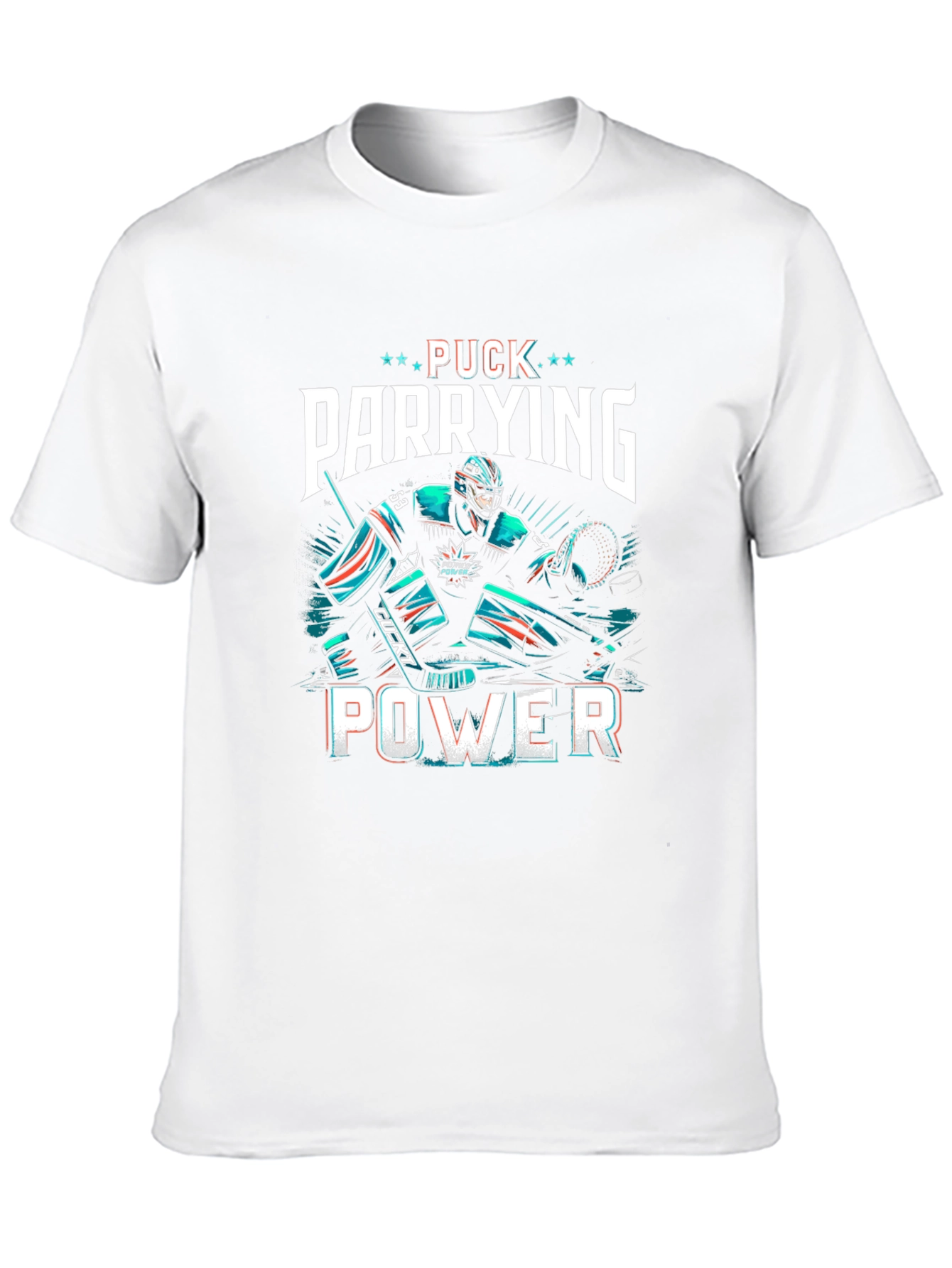 Puck Parrying Power Hockey T-Shirt