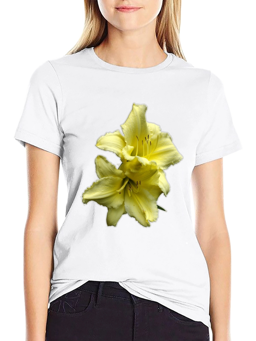 Yellow Lily Graphic Tee