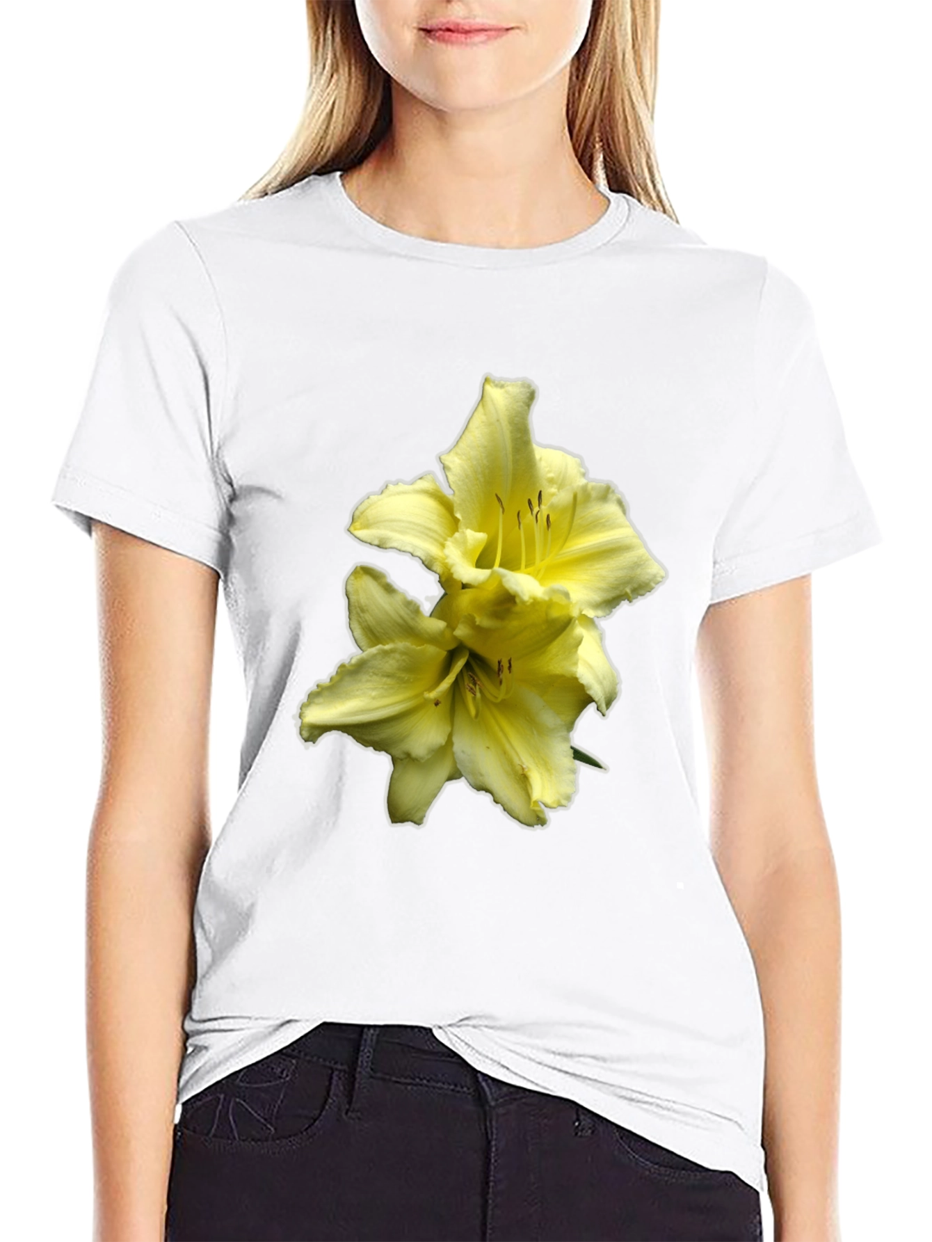Yellow Lily Graphic Tee