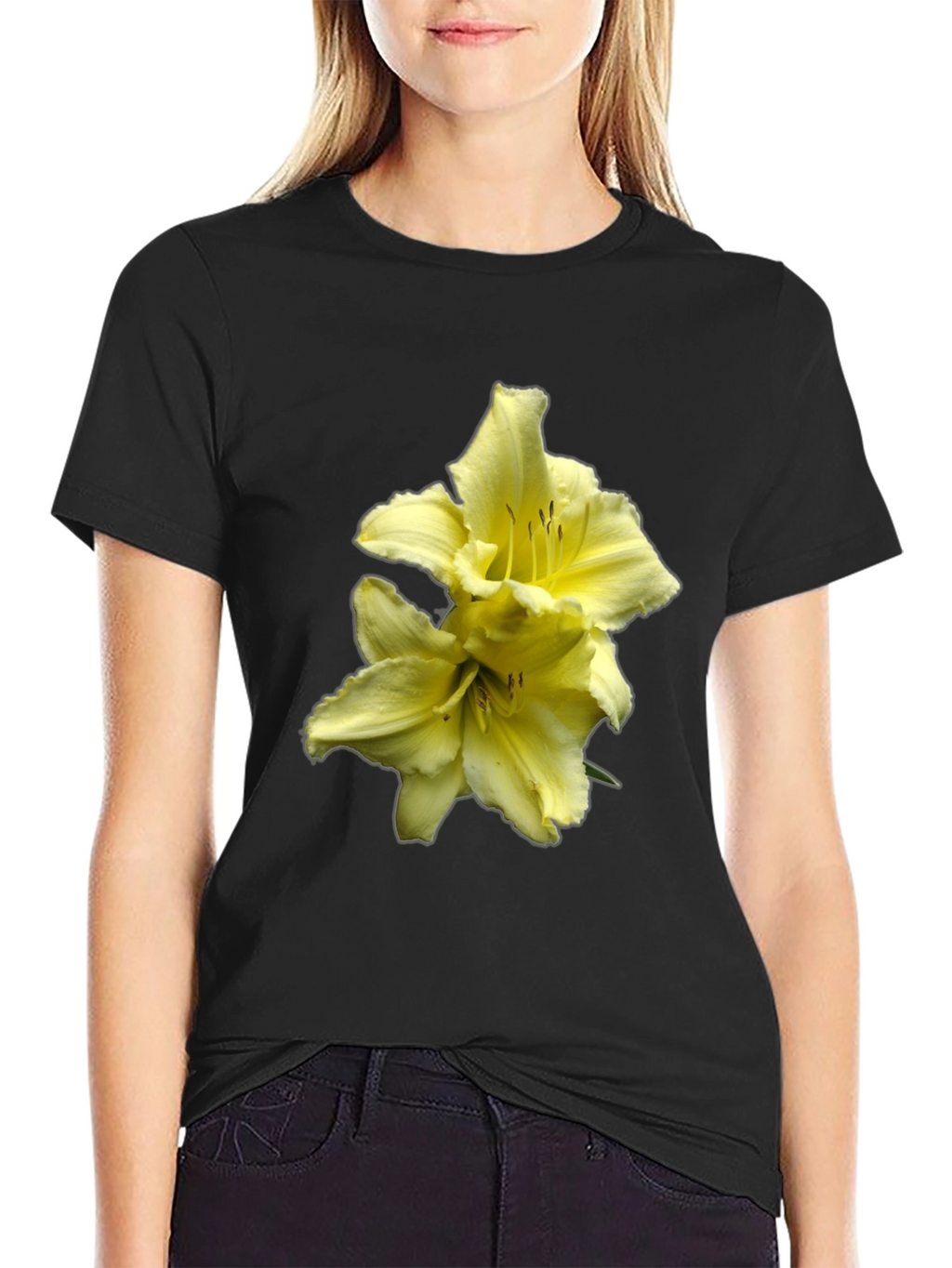 Yellow Lily Graphic Tee