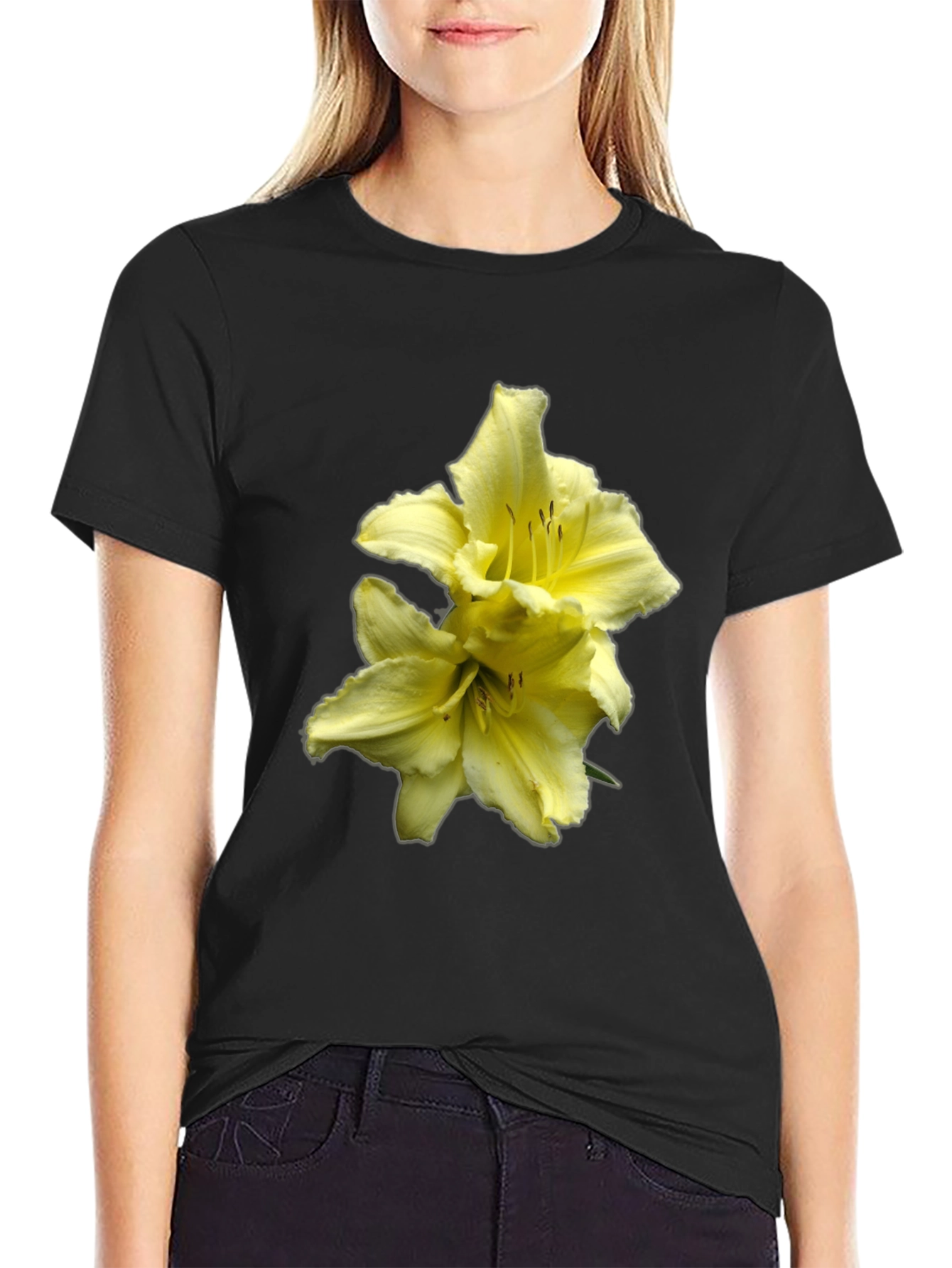 Yellow Lily Graphic Tee