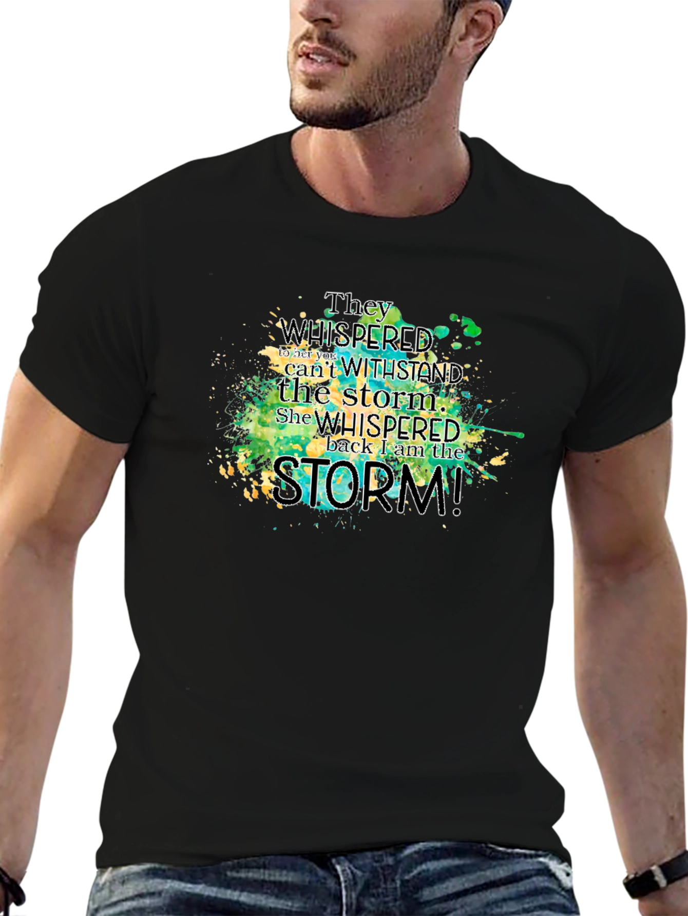 I Am The Storm T-Shirt - Inspiring Graphic Tee
