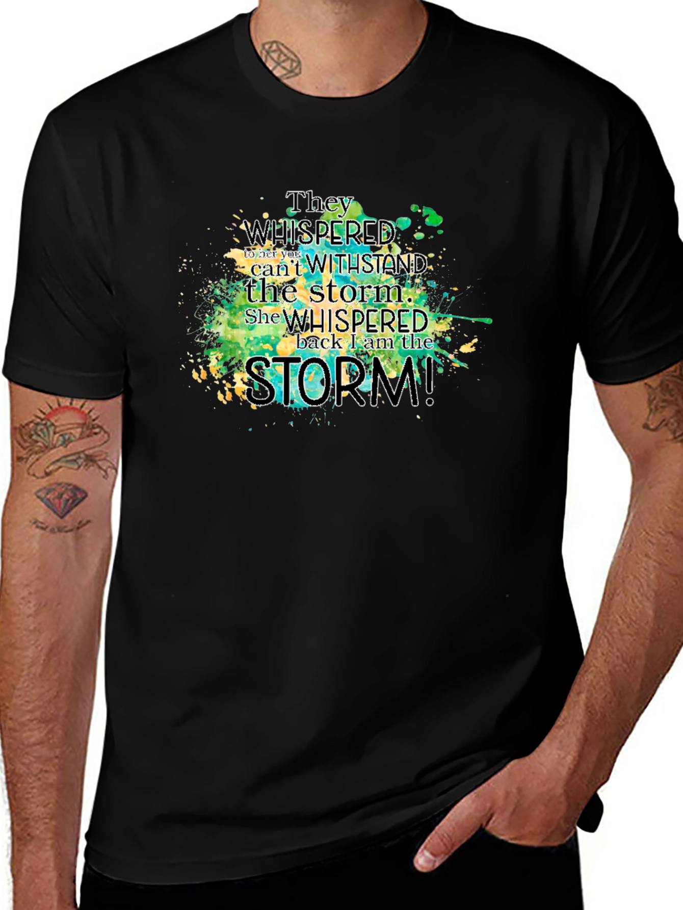 I Am The Storm T-Shirt - Inspiring Graphic Tee