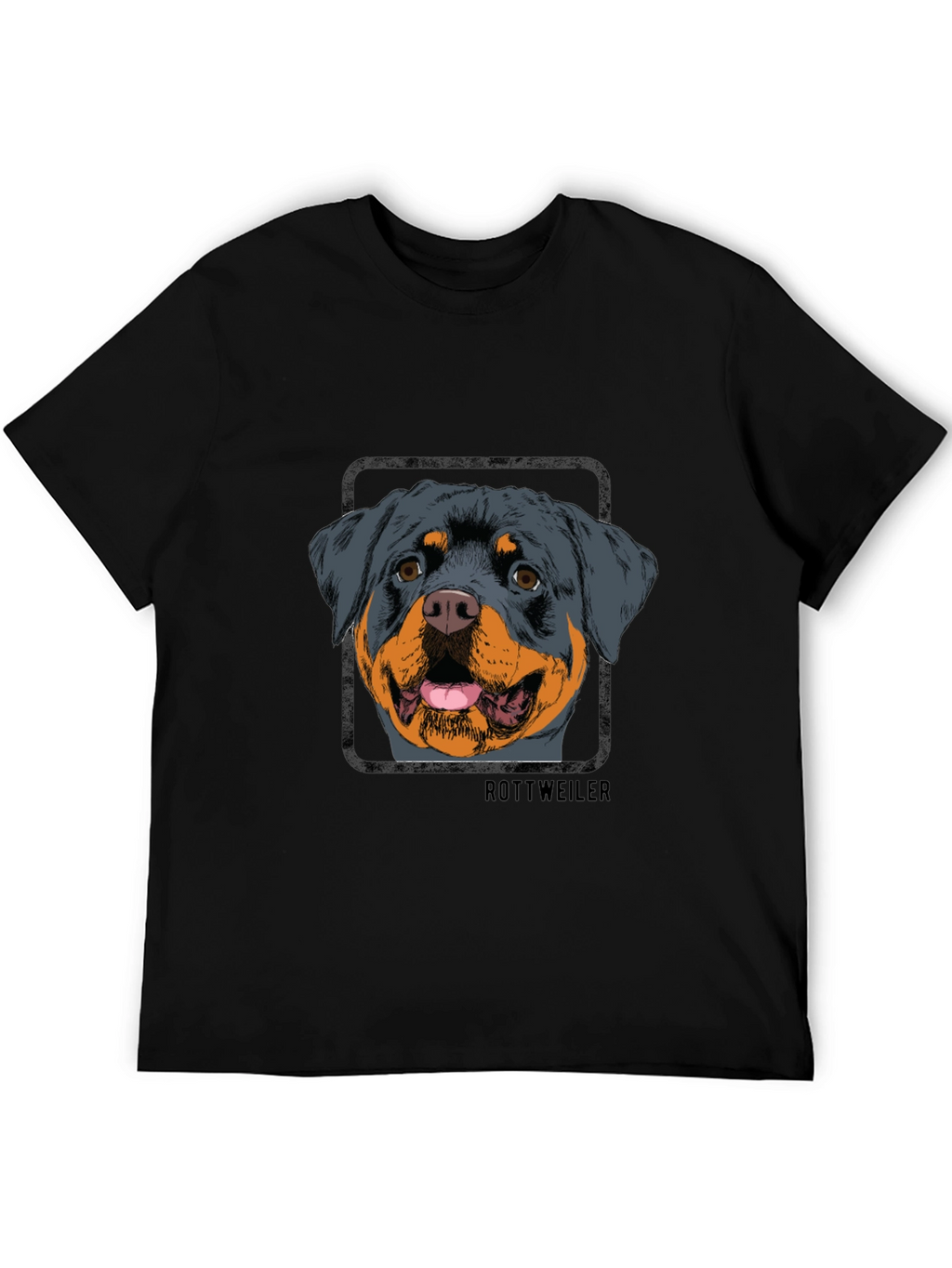 Rottweiler Dog Graphic T-Shirt