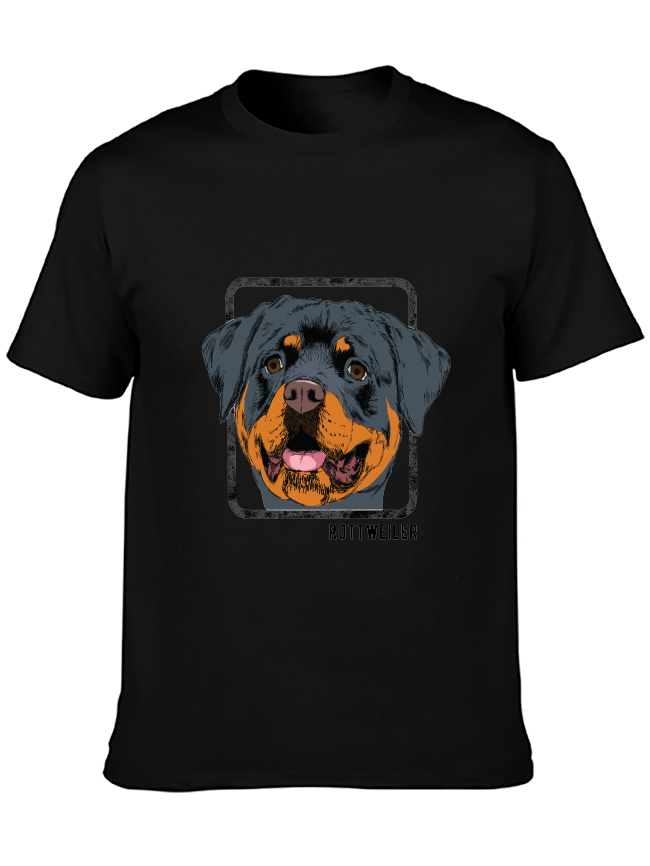 Rottweiler Dog Graphic T-Shirt