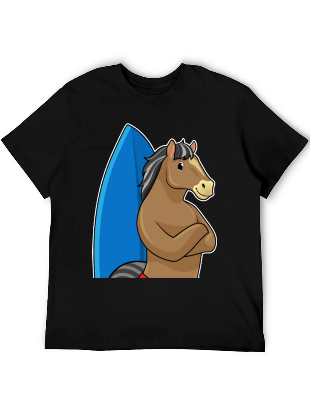 Surf Horse T-Shirt - Funny Graphic Tee
