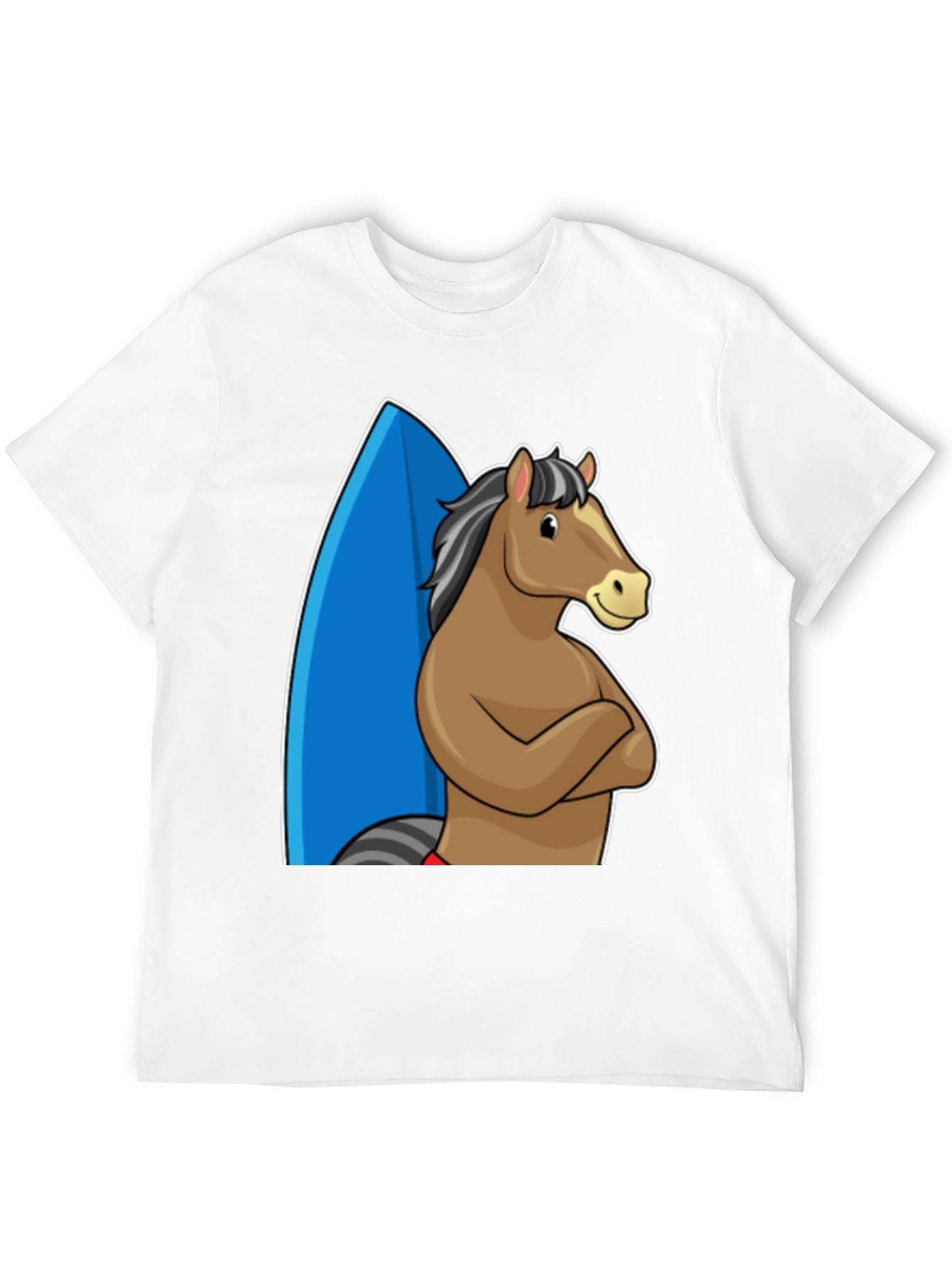 Surf Horse T-Shirt - Funny Graphic Tee