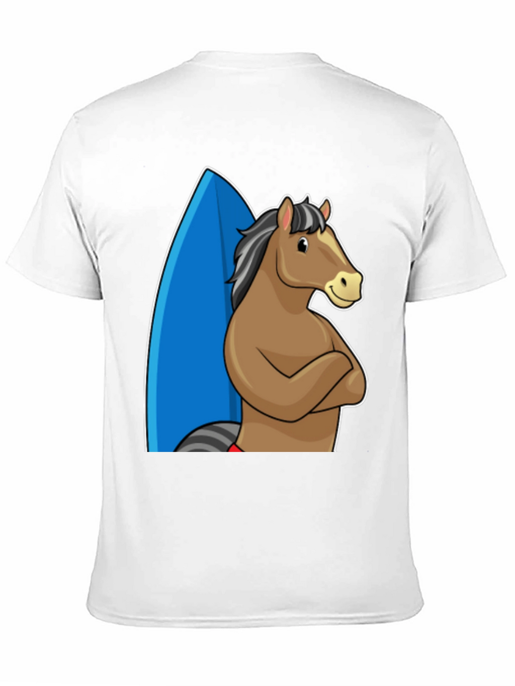 Surf Horse T-Shirt - Funny Graphic Tee