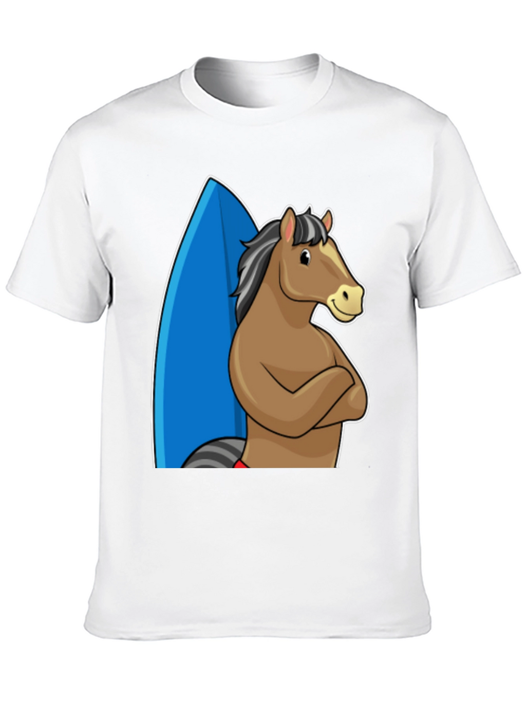 Surf Horse T-Shirt - Funny Graphic Tee