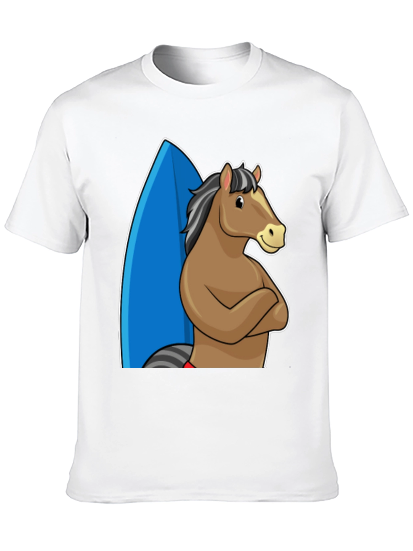 Surf Horse T-Shirt - Funny Graphic Tee