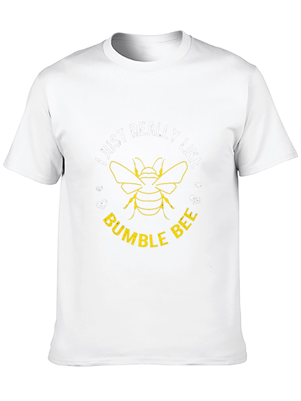 I Just Really Like Bumble Bees T-Shirt - Black