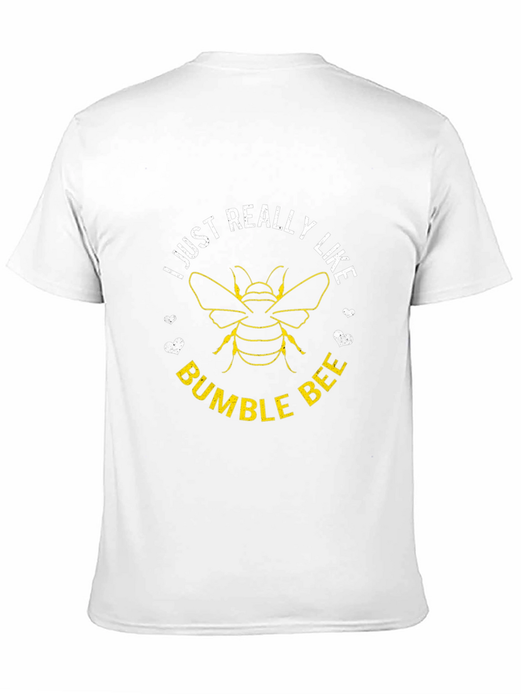 I Just Really Like Bumble Bees T-Shirt - Black