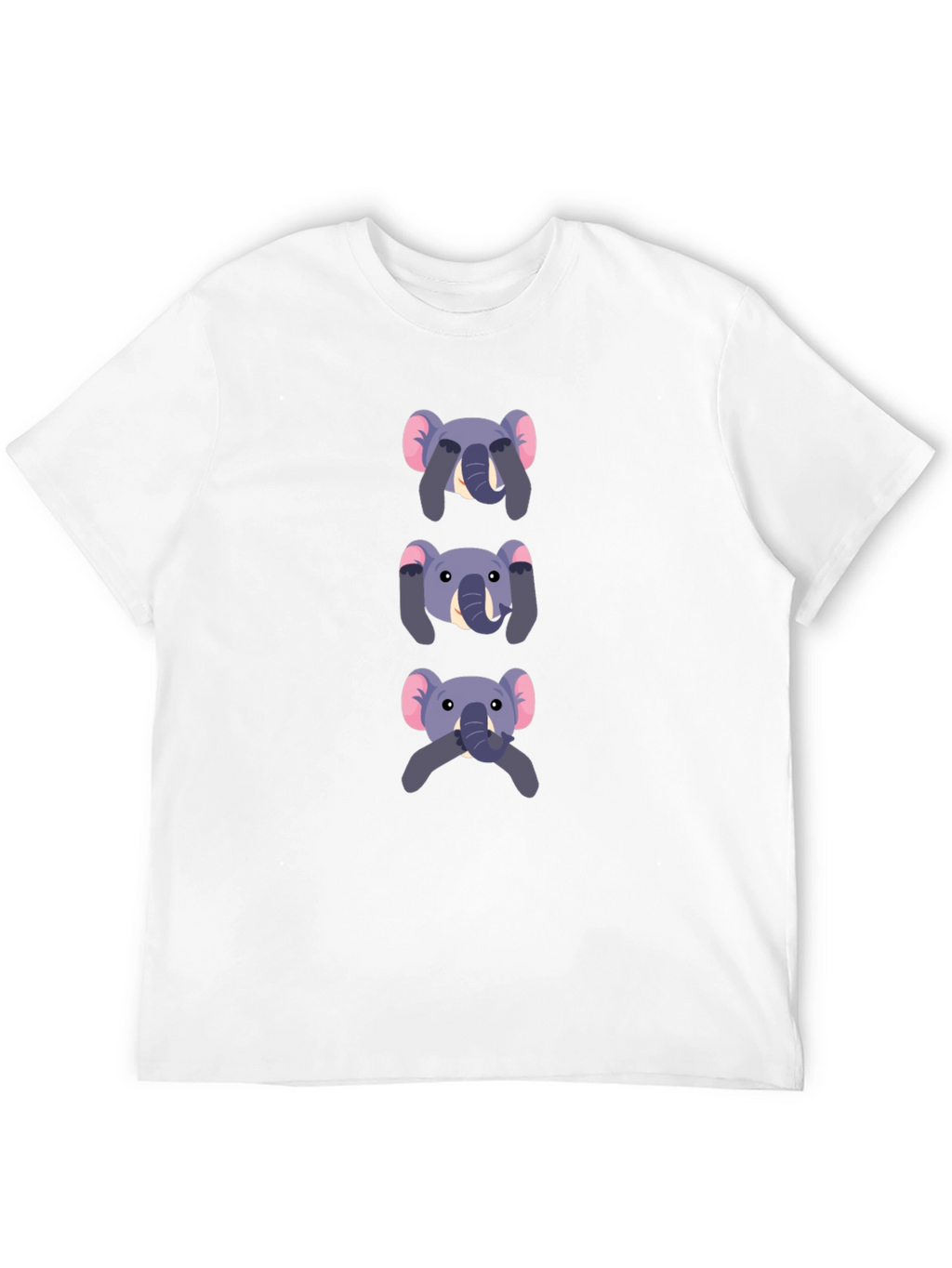 Elephant See No Evil Graphic T-Shirt