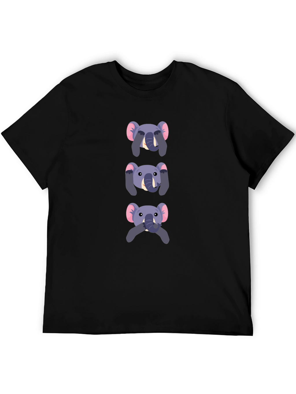 Elephant See No Evil Graphic T-Shirt