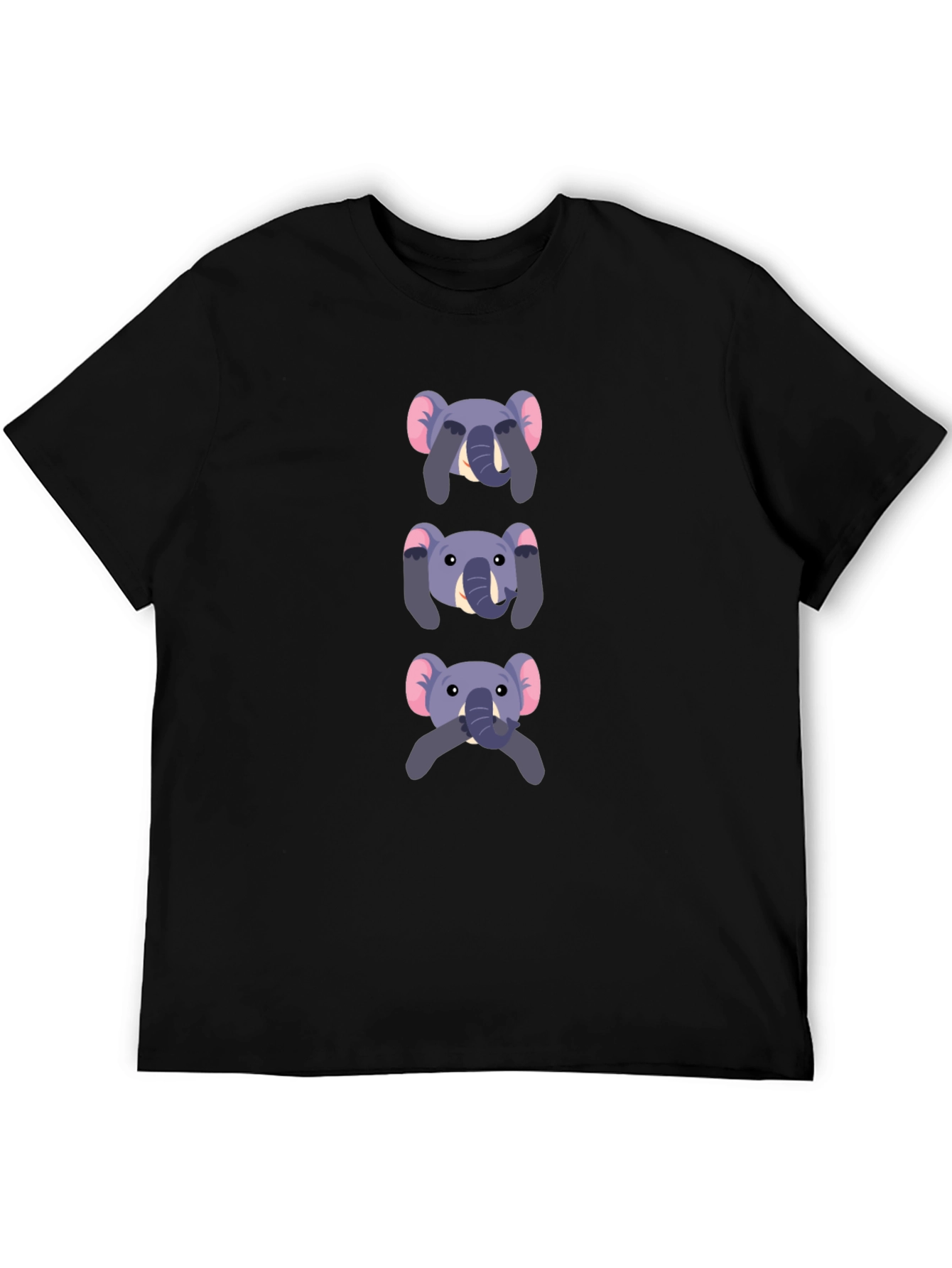 Elephant See No Evil Graphic T-Shirt