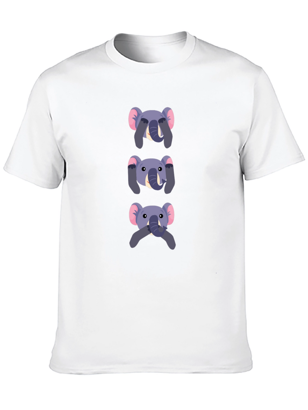 Elephant See No Evil Graphic T-Shirt