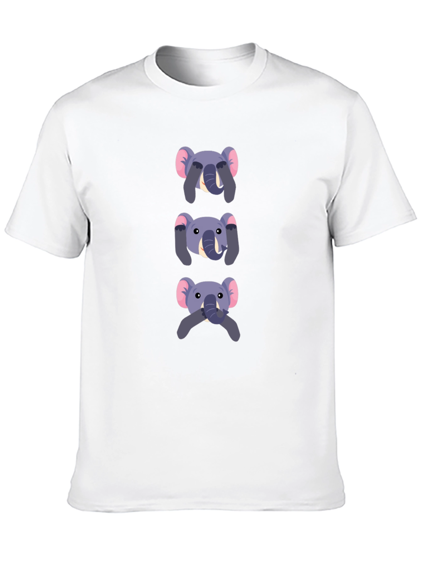 Elephant See No Evil Graphic T-Shirt