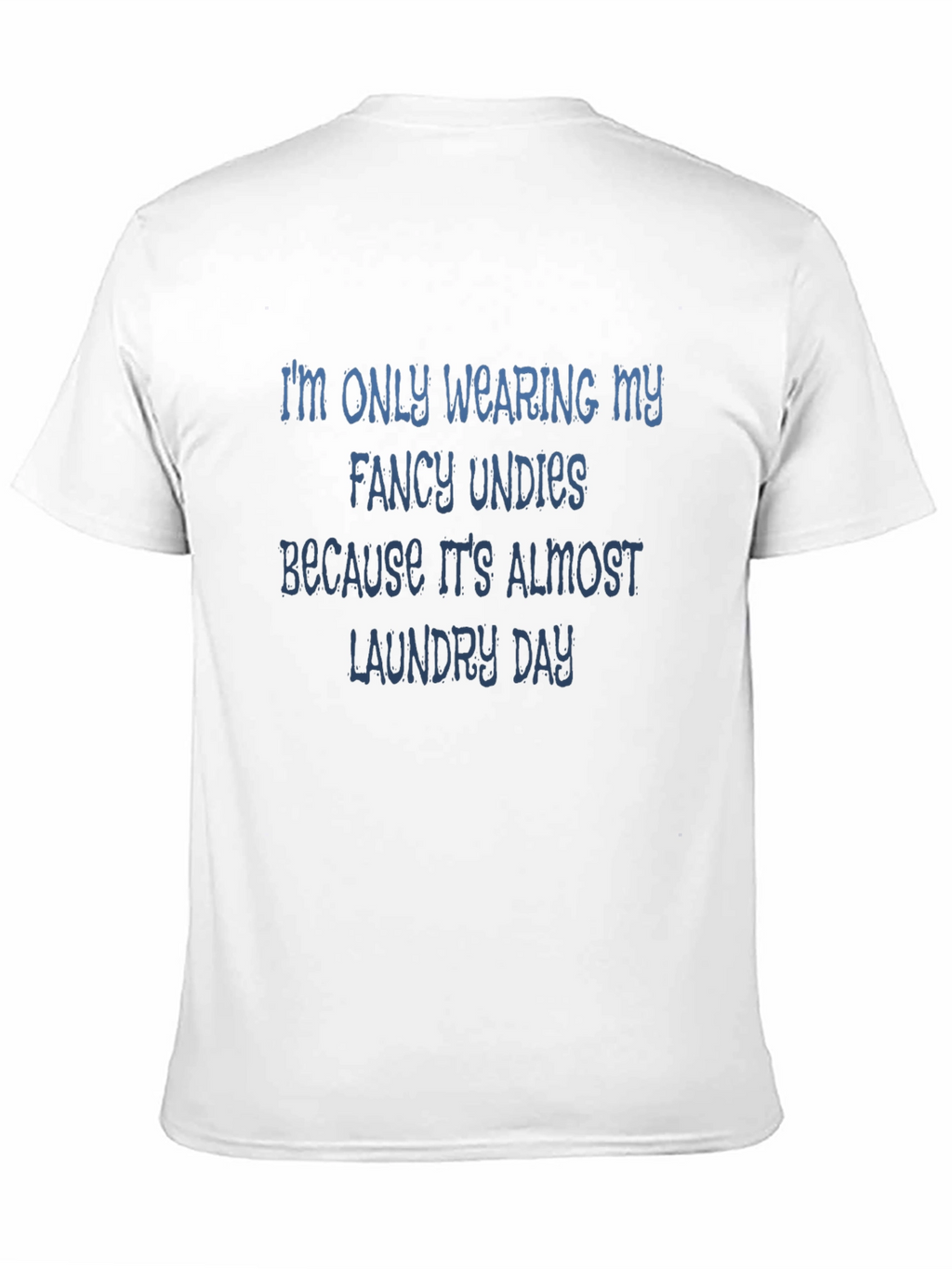Funny Laundry Day Fancy Undies T-Shirt
