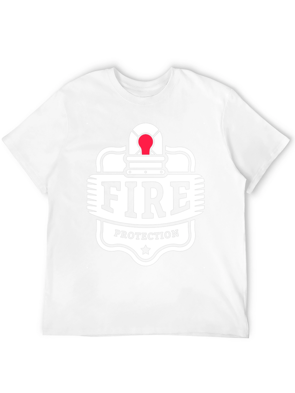 Fire Protection Graphic T-Shirt - Black
