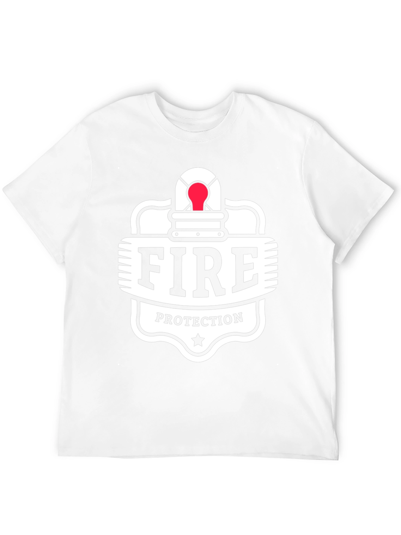 Fire Protection Graphic T-Shirt - Black