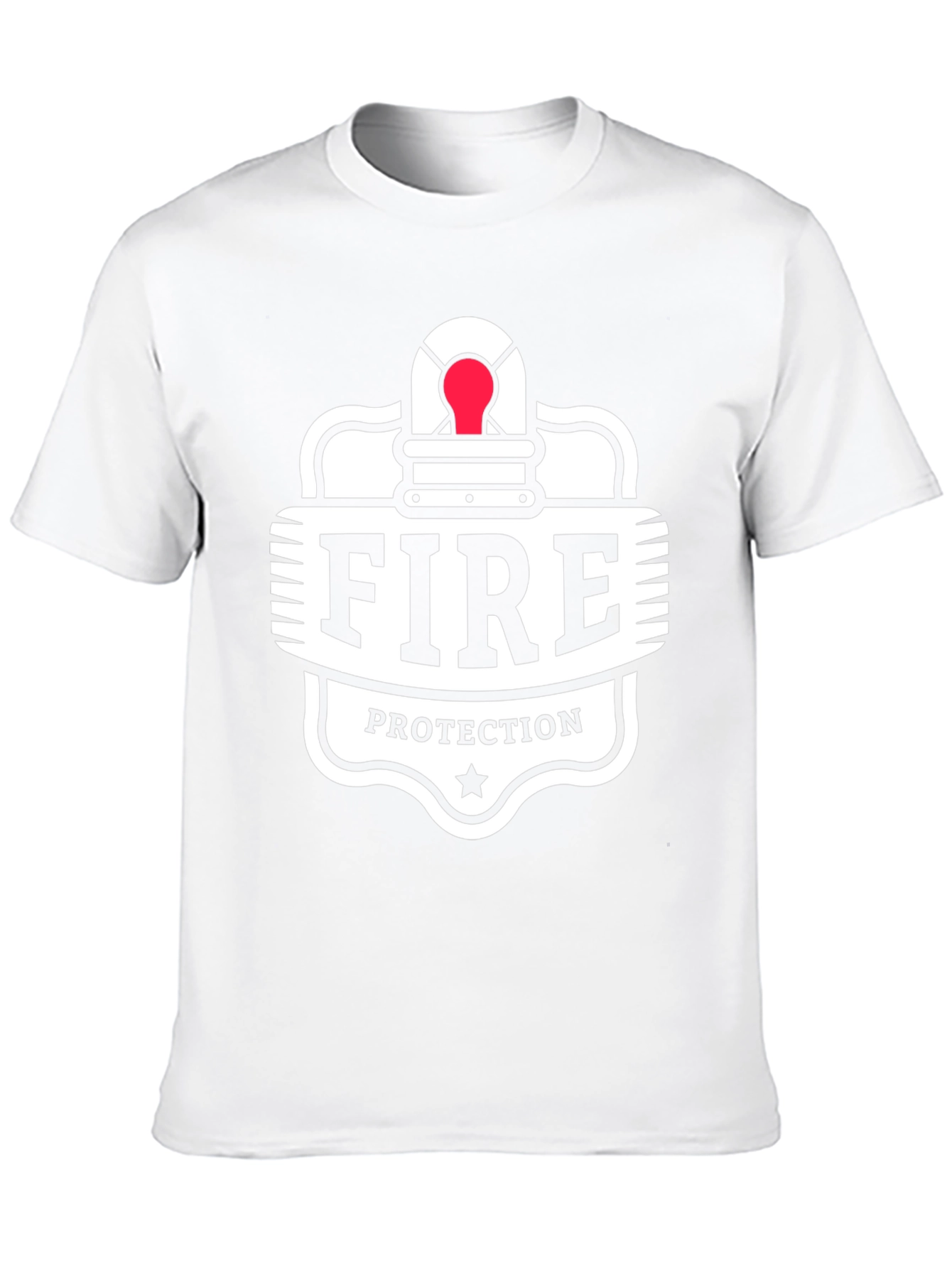 Fire Protection Graphic T-Shirt - Black