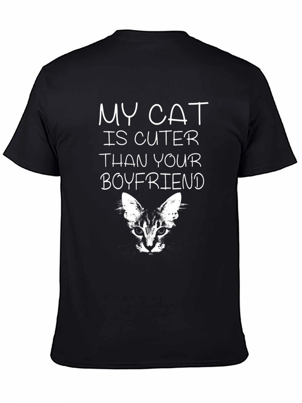My Cat Is Cuter T-Shirt: Funny Cat Lover Tee