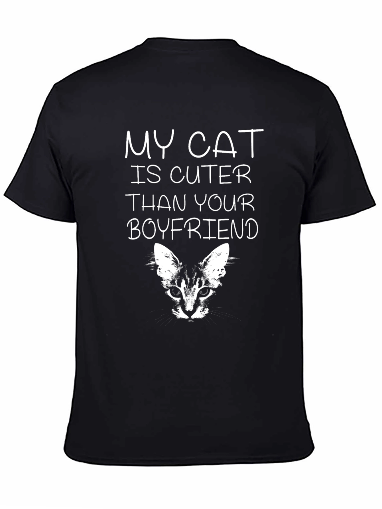 My Cat Is Cuter T-Shirt: Funny Cat Lover Tee