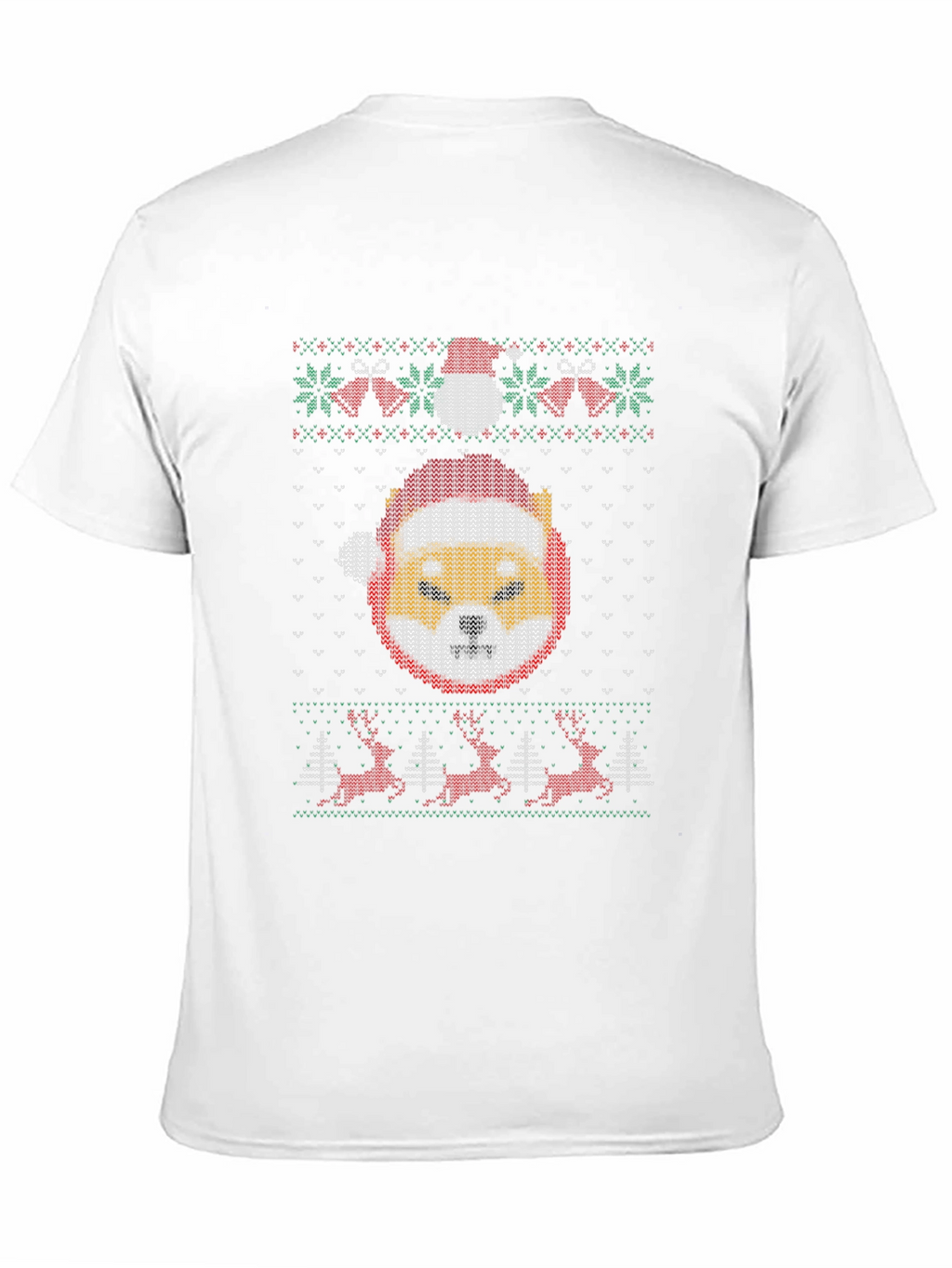 Festive Shiba Inu Christmas Sweater T-Shirt
